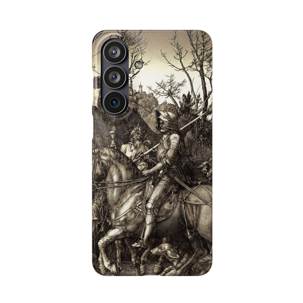 Knight, Death and the Devil by Albrecht Dürer - Samsung Slim Case