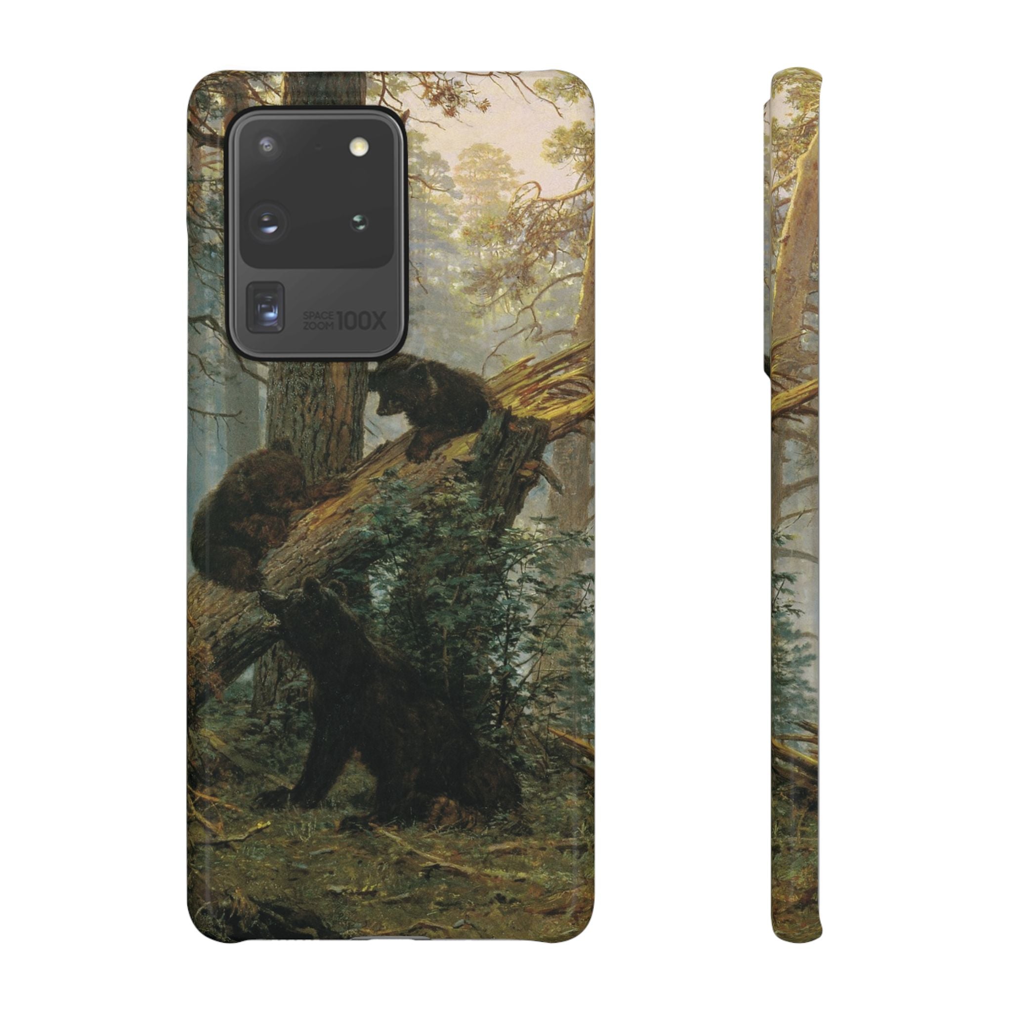 Morning in a Pine Forest by Ivan Ivanovich Shishkin - Samsung Slim Case
