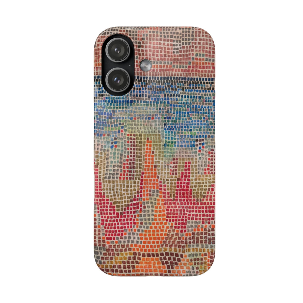 Cliffs by the sea by Paul Klee - iPhone Slim Case