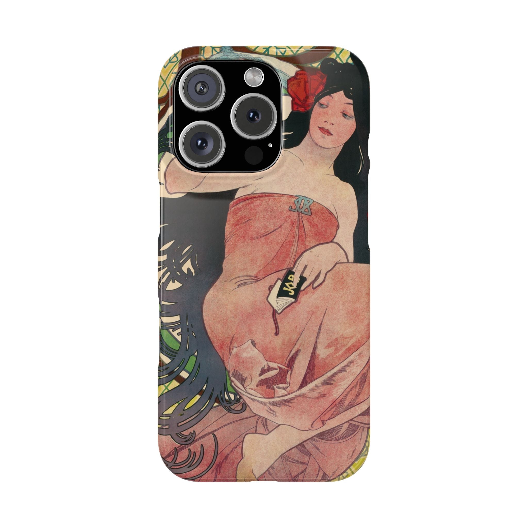JOB by Alphonse Mucha - iPhone Slim Case