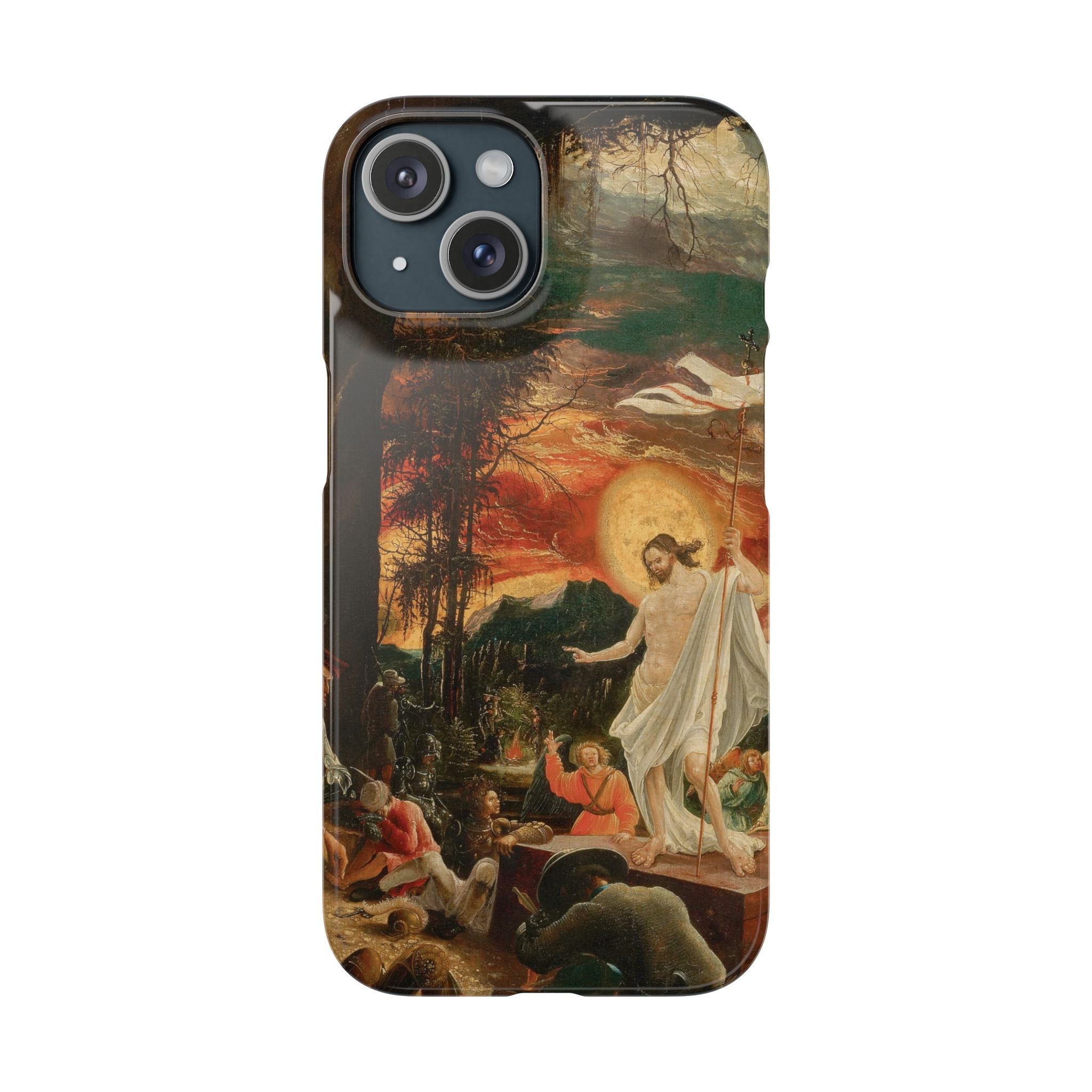 Resurrection of Christ by Albrecht Altdorfer - iPhone Slim Case