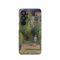Monets Garden at Vetheuil by Claude Monet - Samsung Slim Case