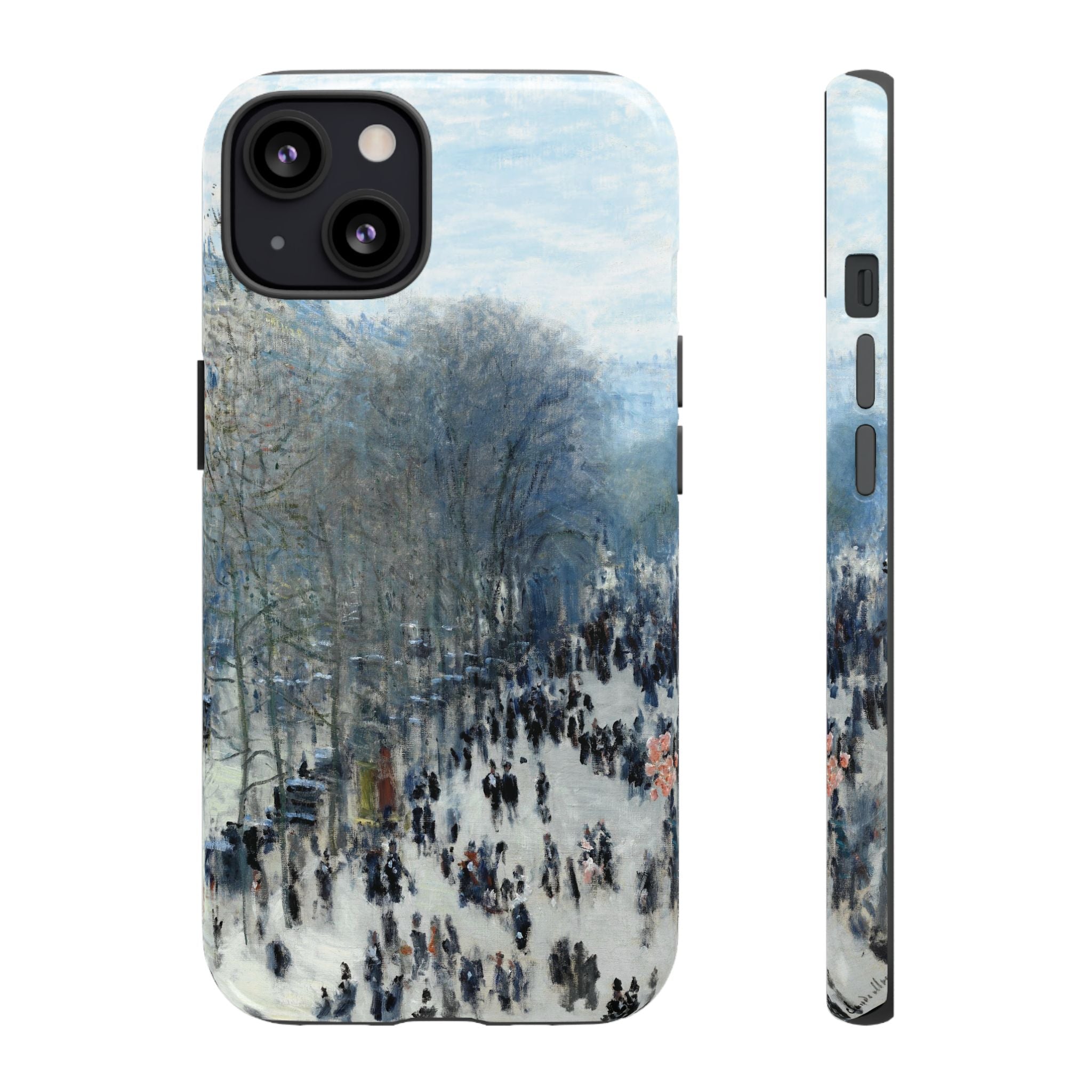 Boulevard des Capucines by Claude Monet - iPhone Tough Case