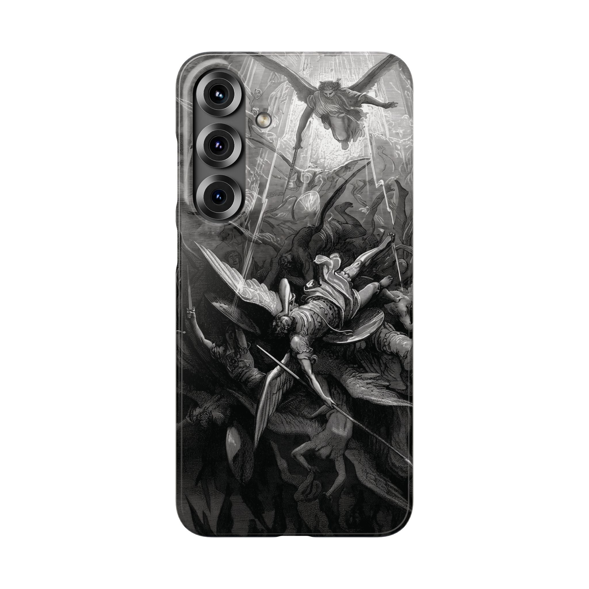 Paradise Lost |The Battle in Heaven by Gustave Doré - Samsung Slim Case