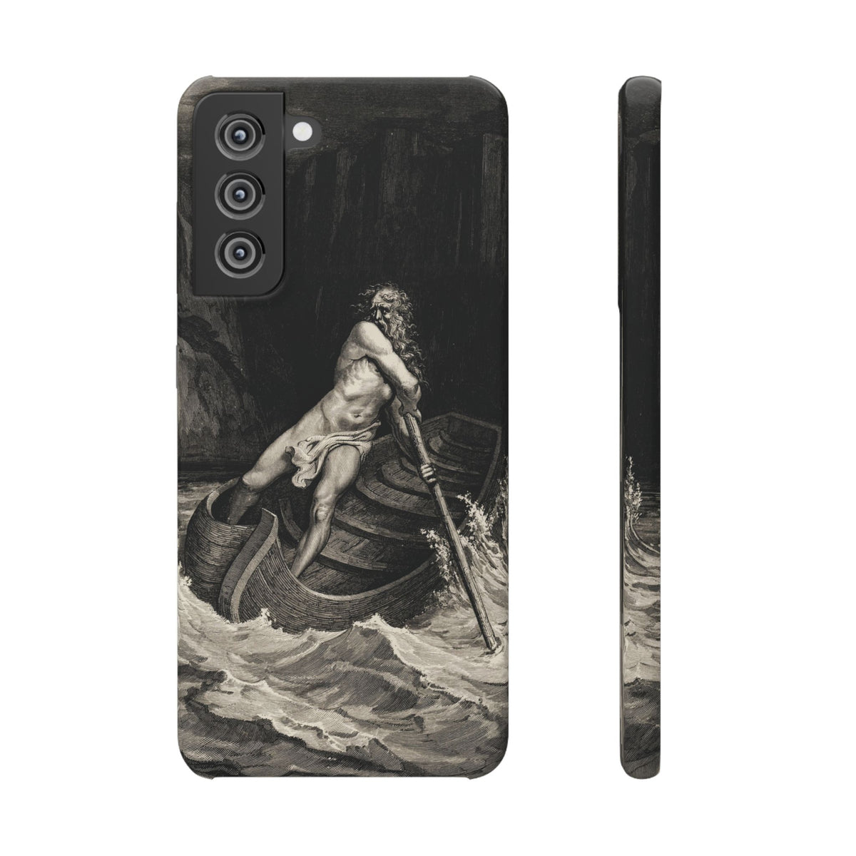 Canto III – Charon by Gustave Doré - Samsung Slim Case