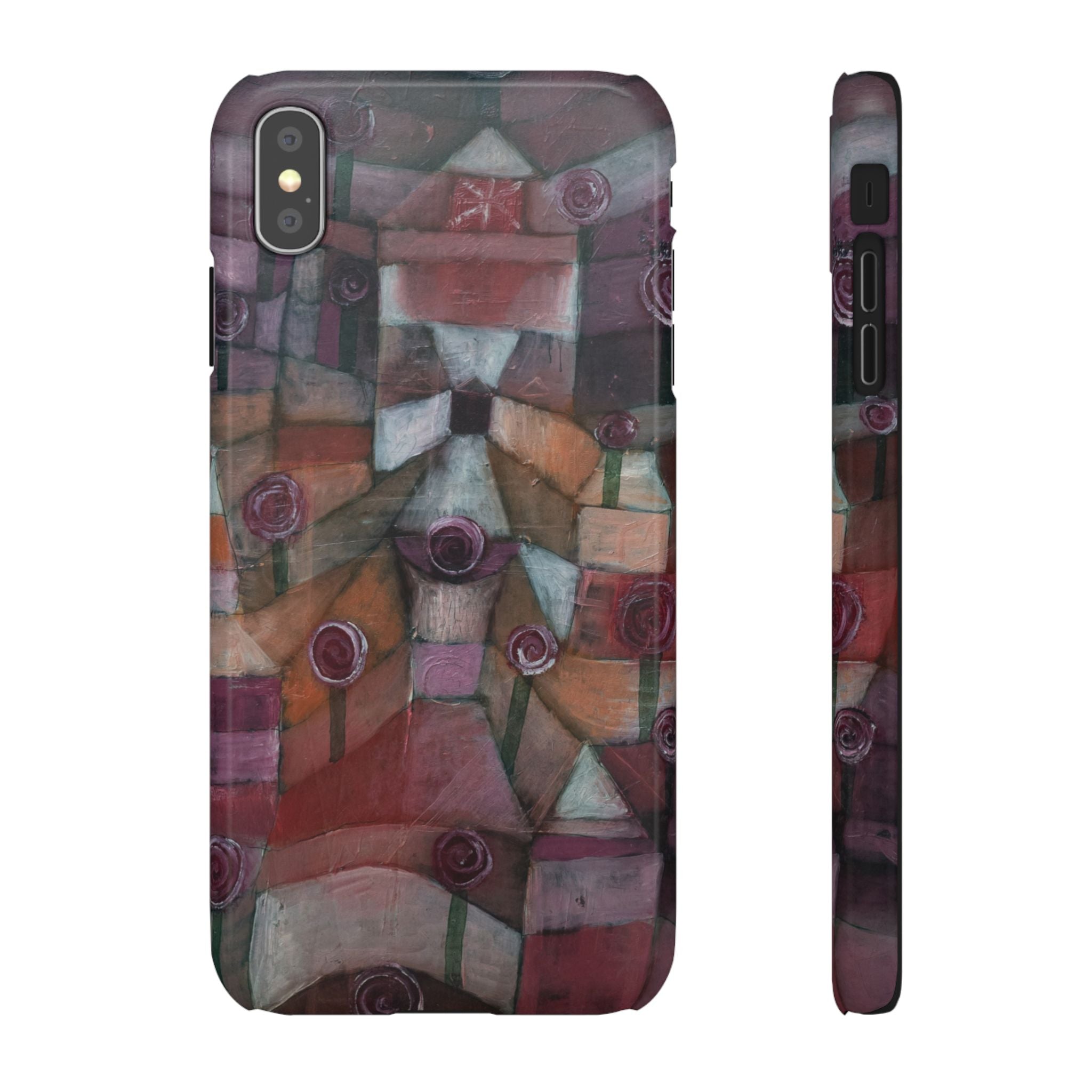 Rose Garden by Paul Klee - iPhone Slim Case