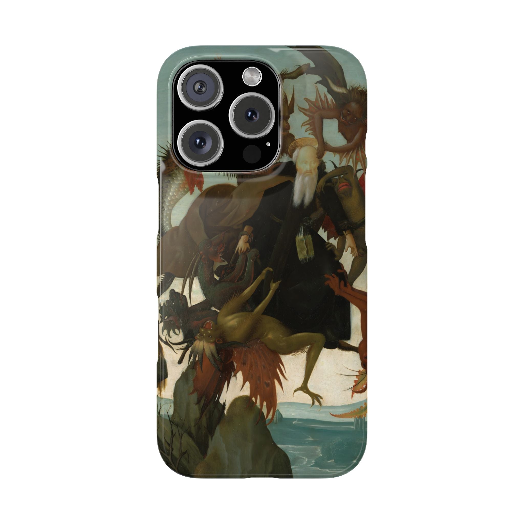The Torment of Saint Anthony by Michelangelo - iPhone Slim Case