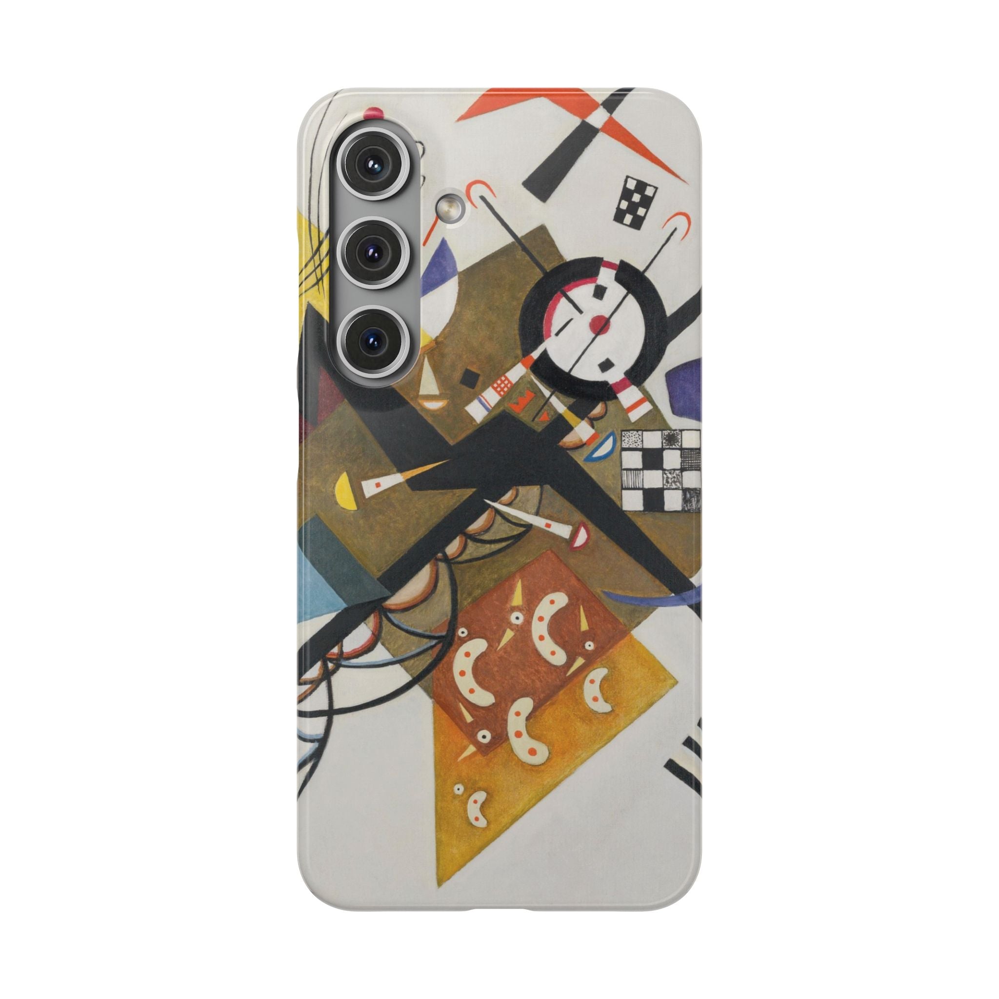 On White II by Vasily Kandinsky - Samsung Slim Case