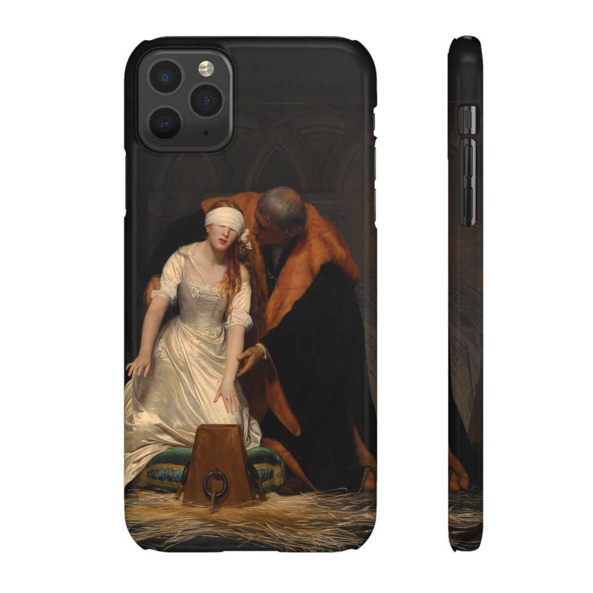 The Execution of Lady Jane Grey by Paul Delaroche - iPhone Slim Case