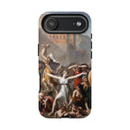 The Intervention of the Sabine Women by Jacques-Louis David - iPhone Tough Case