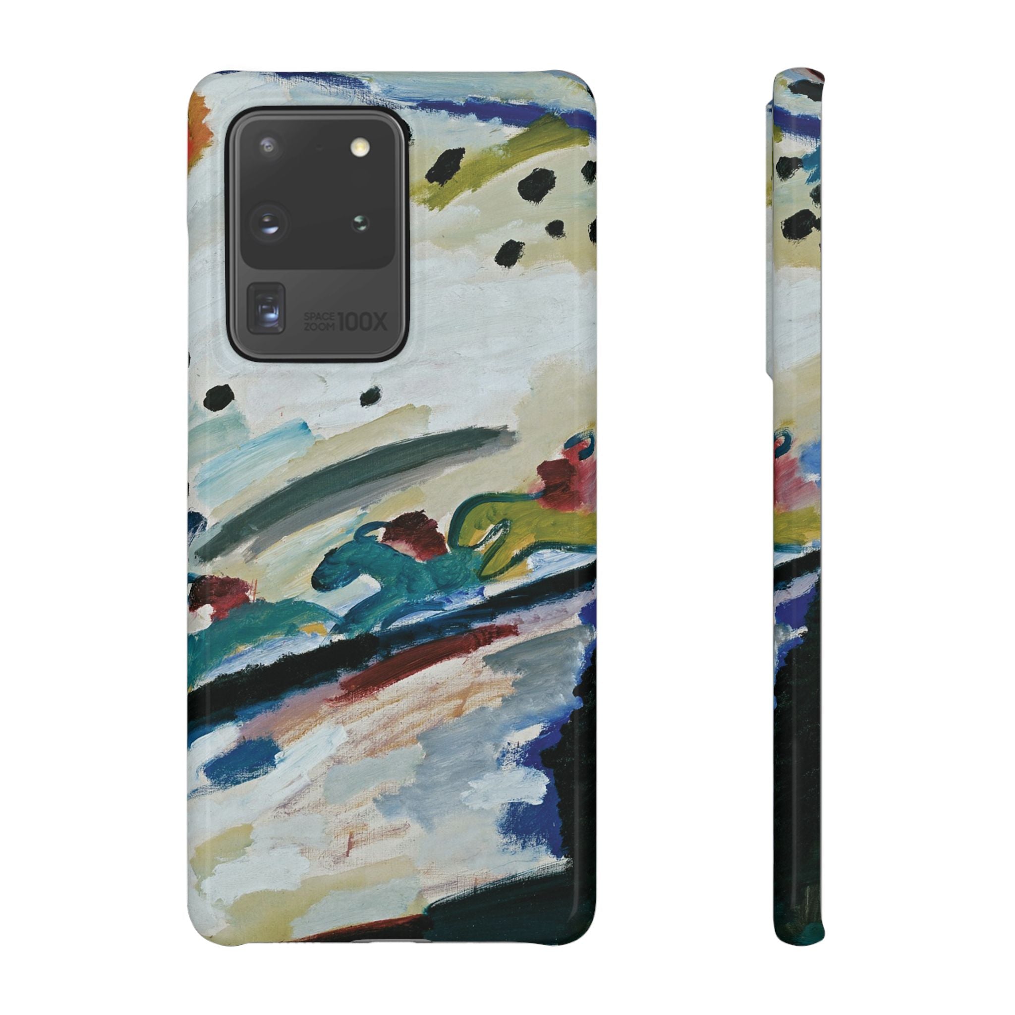 Romantic Landscape by Vasily Kandinsky - Samsung Slim Case