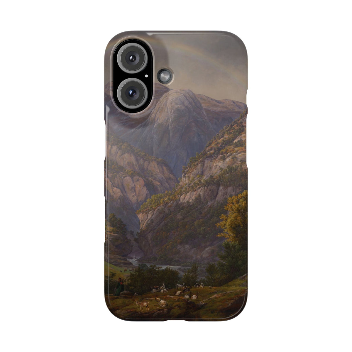 View from Stalheim by Johan Dahl - iPhone Slim Case