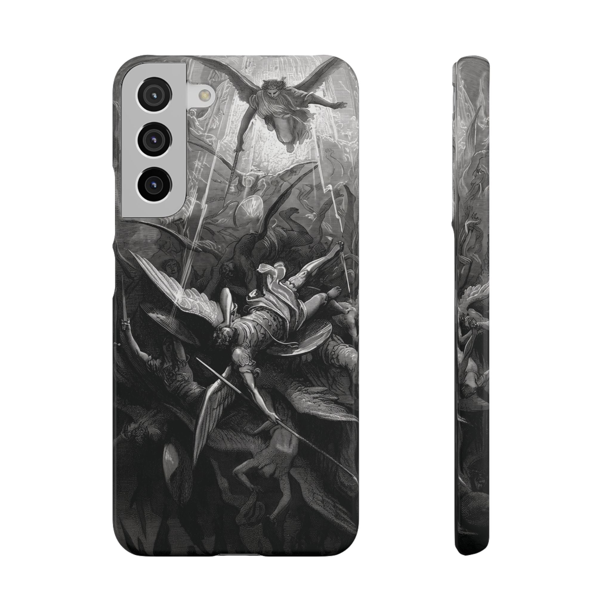 Paradise Lost |The Battle in Heaven by Gustave Doré - Samsung Slim Case