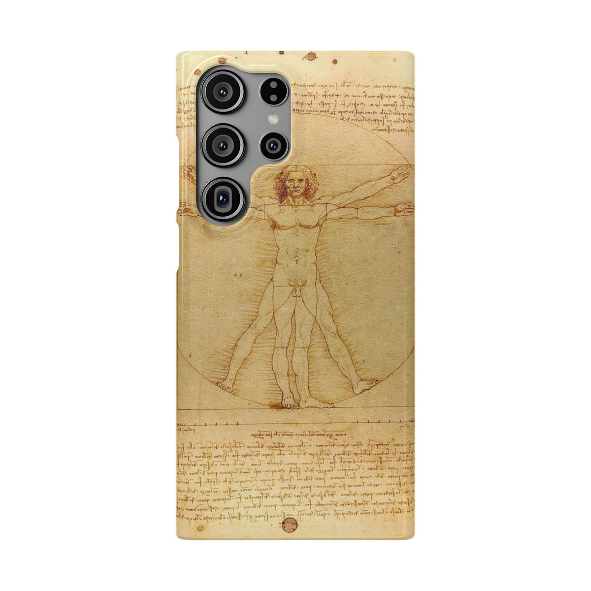 The Vitruvian Man by Leonardo da Vinci - Samsung Slim Case