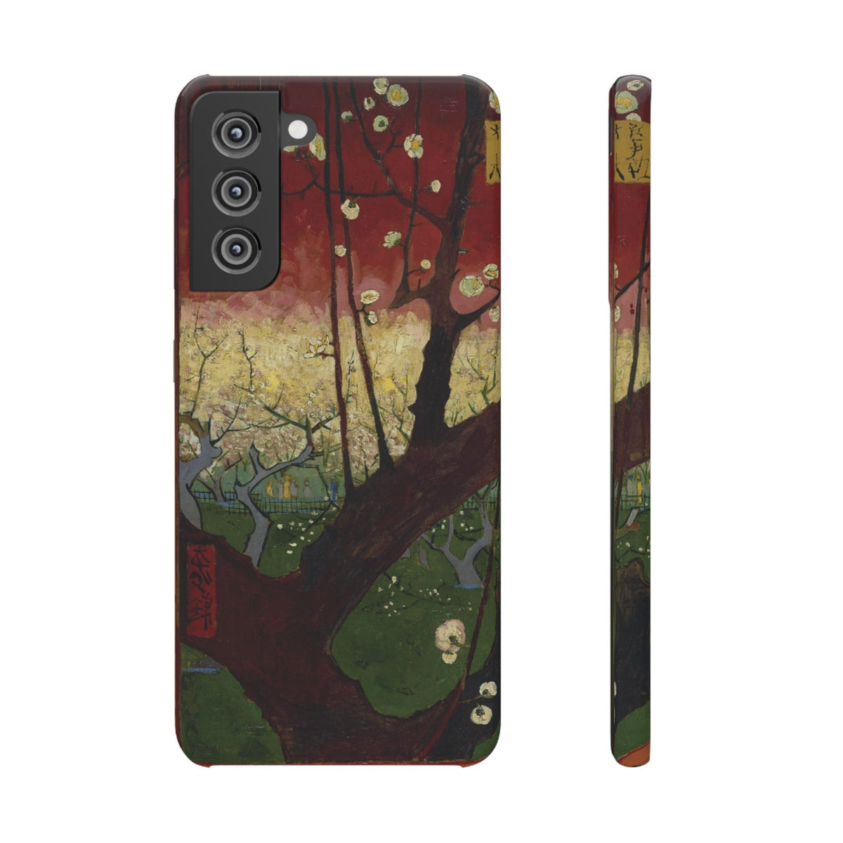 Flowering Plum Tree after Hiroshige by Vincent van Gogh - Samsung Slim Case