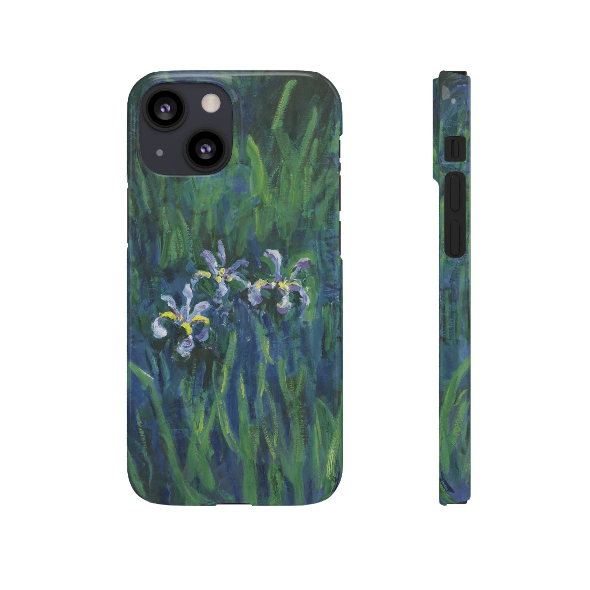 Irises by Claude Monet - iPhone Slim Case
