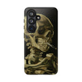 Head of a Skeleton with a Burning Cigarette by Vincent van Gogh - Samsung Tough Case