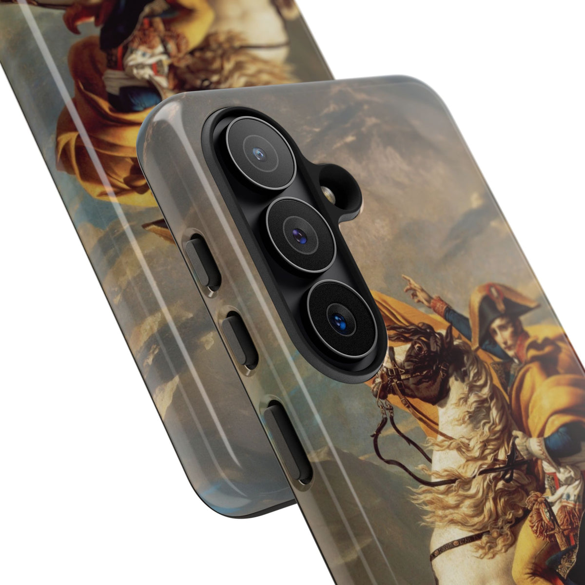 Napoleon at the Saint-Bernard Pass by Jacques-Louis David - Samsung Tough Case