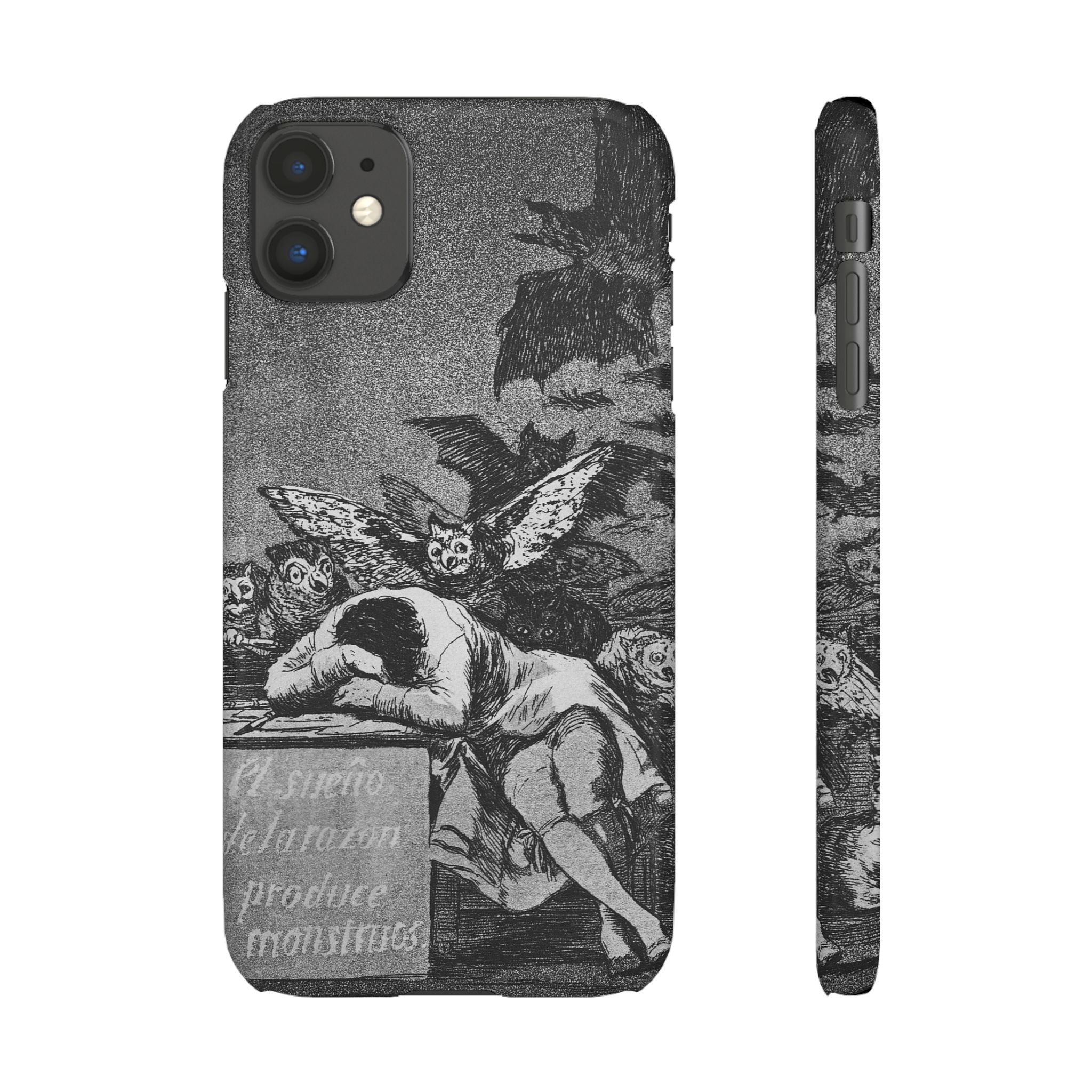 The Sleep of Reason Produces Monsters by Francisco Goya - iPhone Slim Case