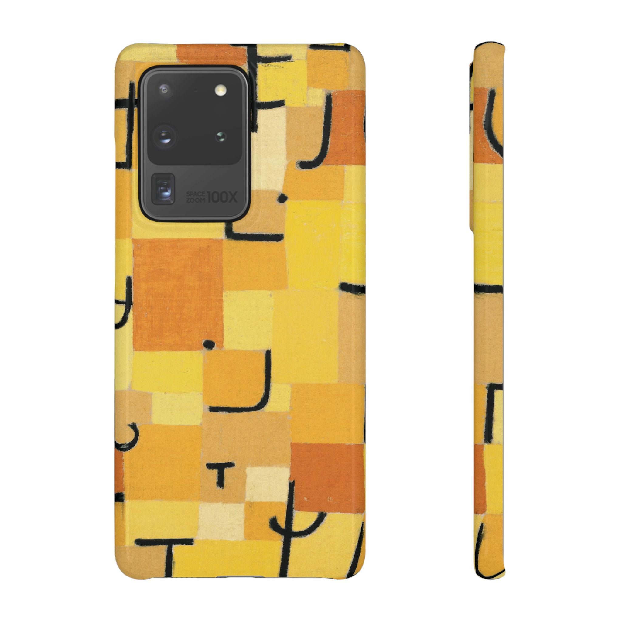 Signs in Yellow by Paul Klee - Samsung Slim Case