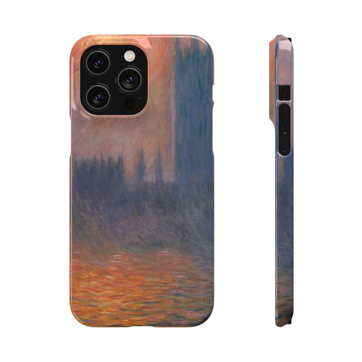 The Houses of Parliament Sunset by Claude Monet - iPhone Slim Case