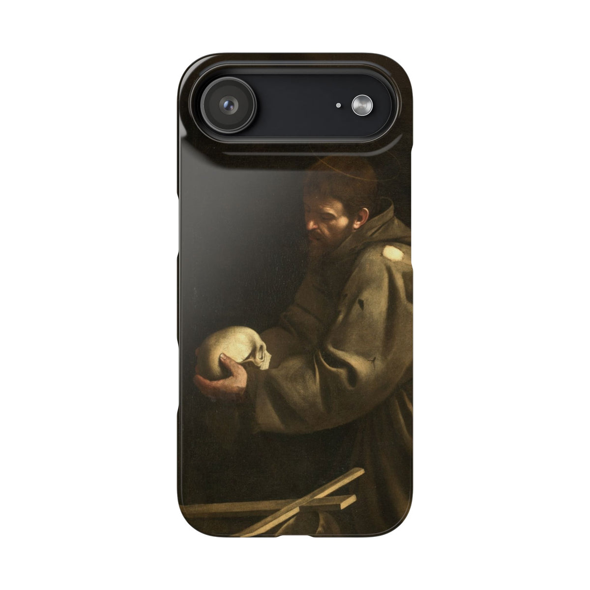 San Francesco in meditazione by Caravaggio - iPhone Slim Case