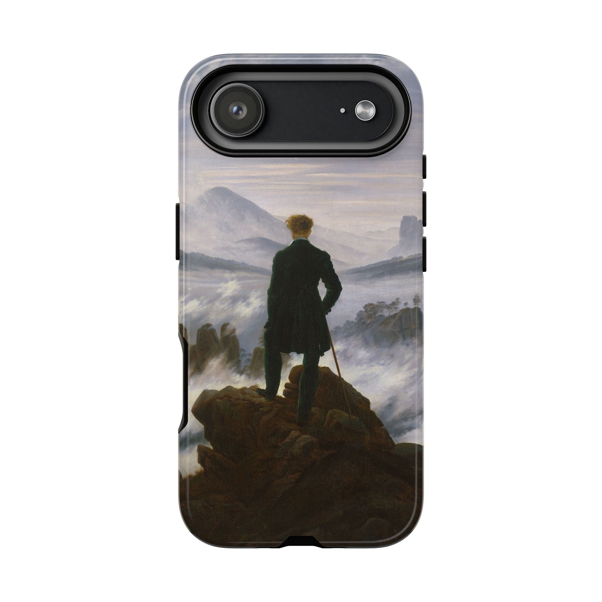 The Wanderer above the Sea of Fog by Caspar David Friedrich - iPhone Tough Case