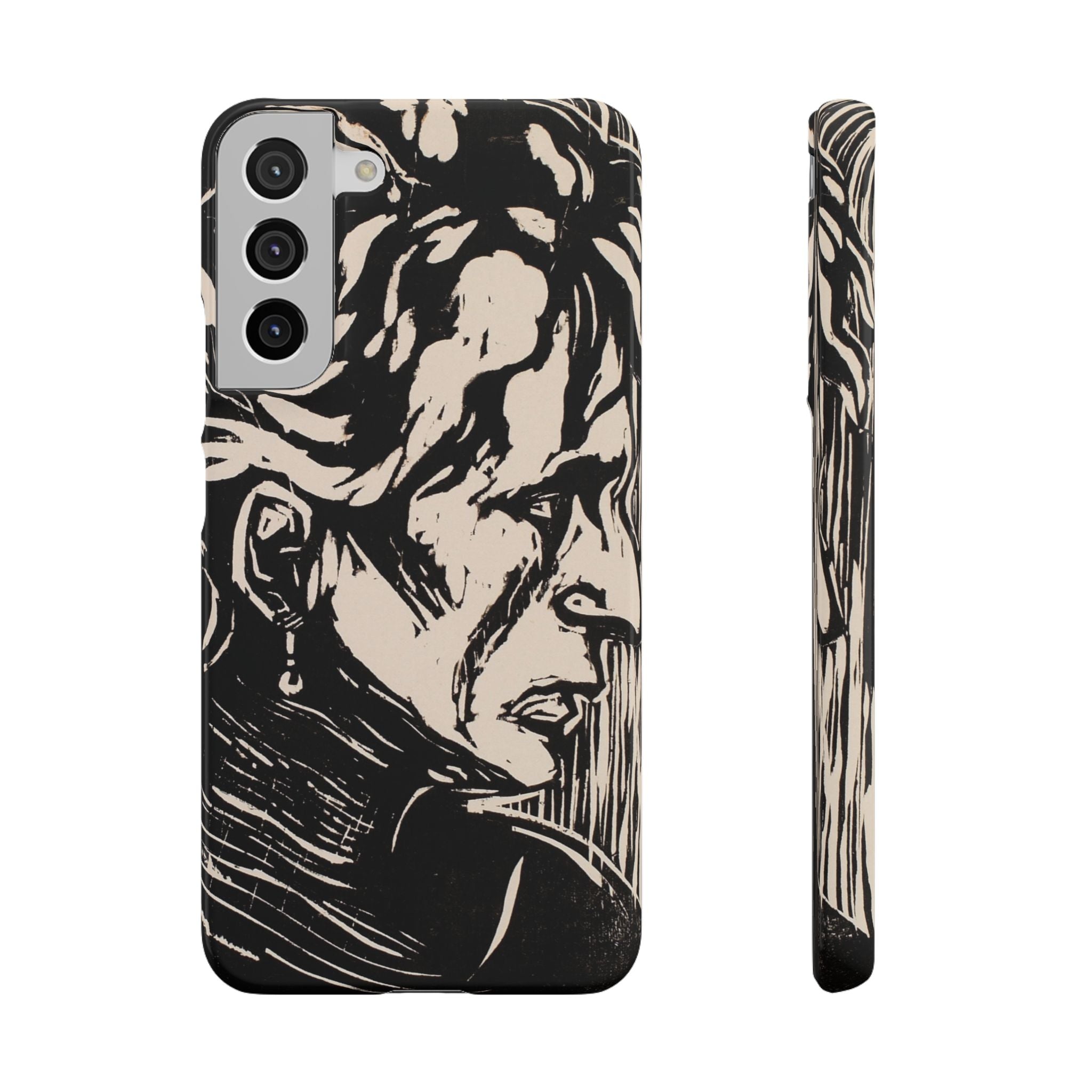 Portrait of an Elderly Lady by Edvard Munch - Samsung Slim Case