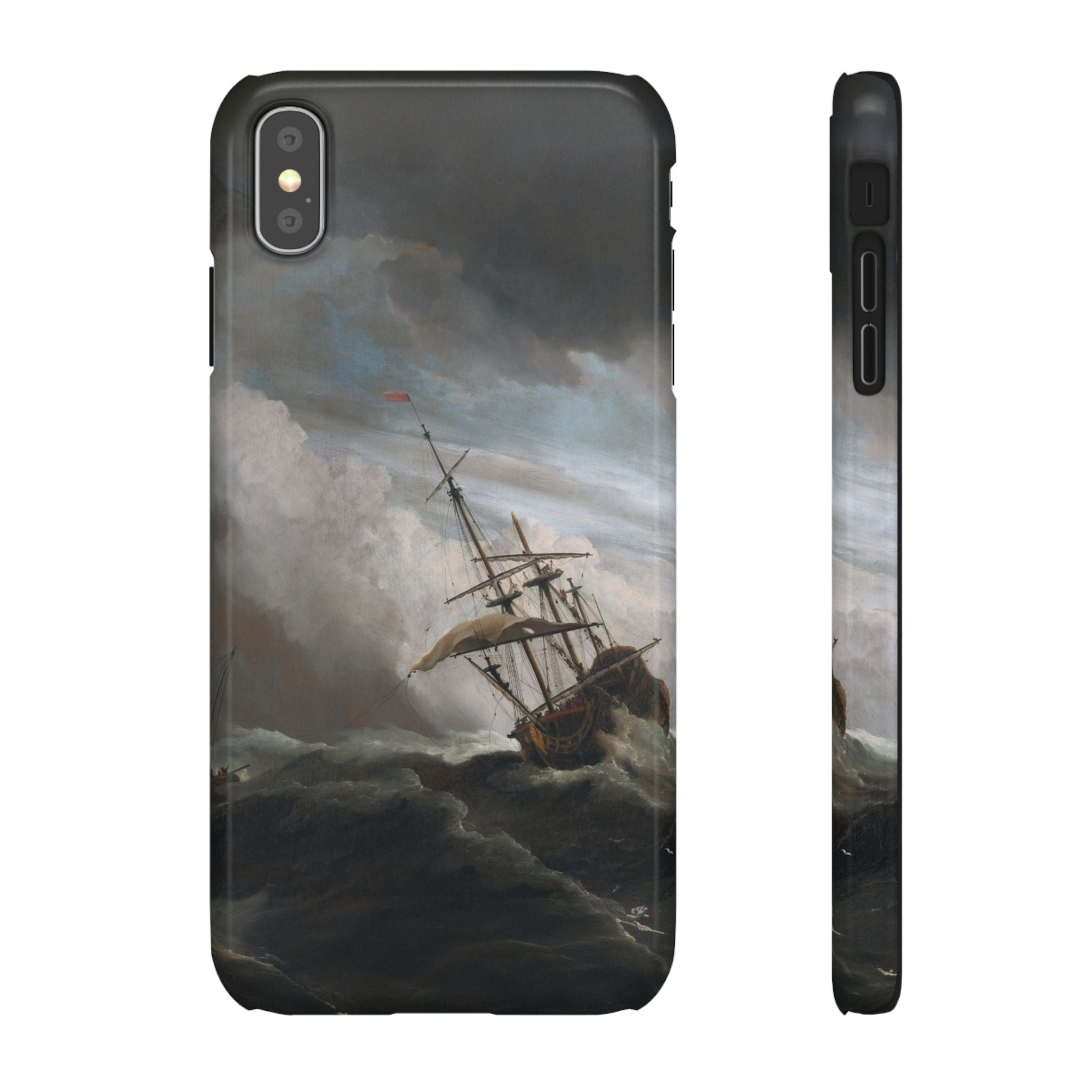 The Gust by Willem van de Velde - iPhone Slim Case