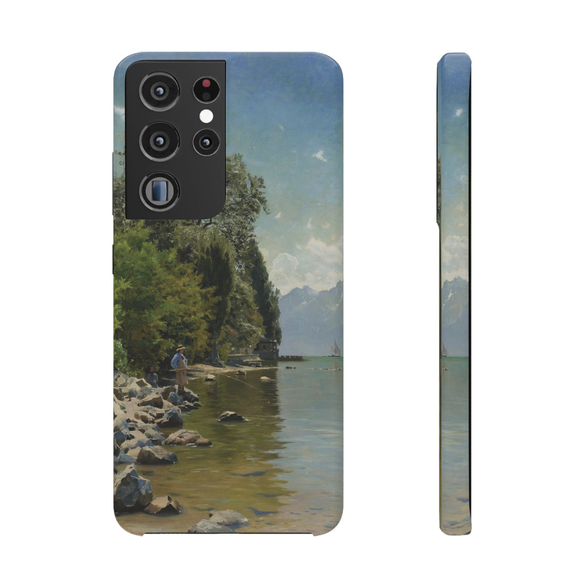 Lac Leman by Peder Mork Monsted - Samsung Slim Case