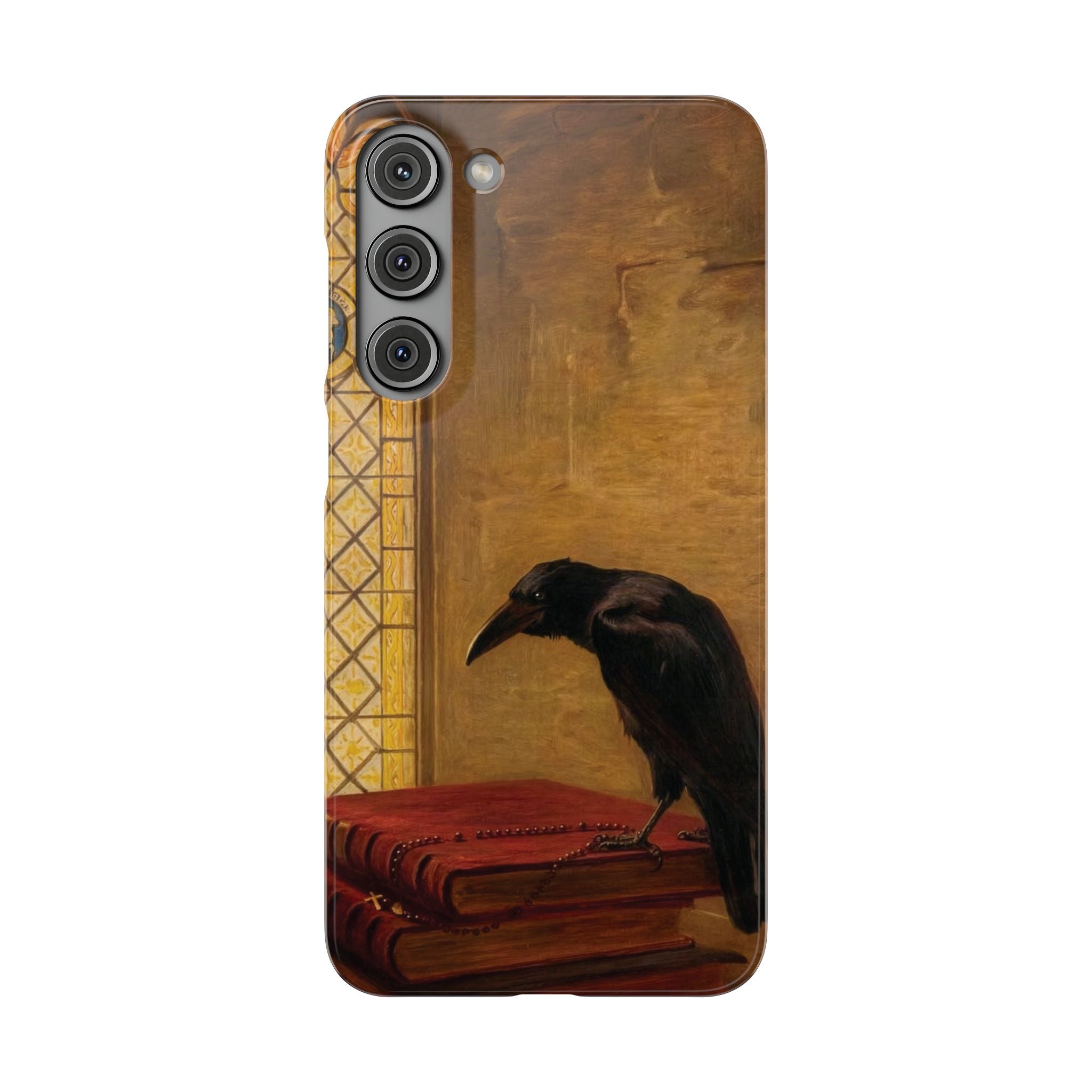 A Saint, from Jackdaw of Rheims by Briton Riviere - Samsung Slim Case