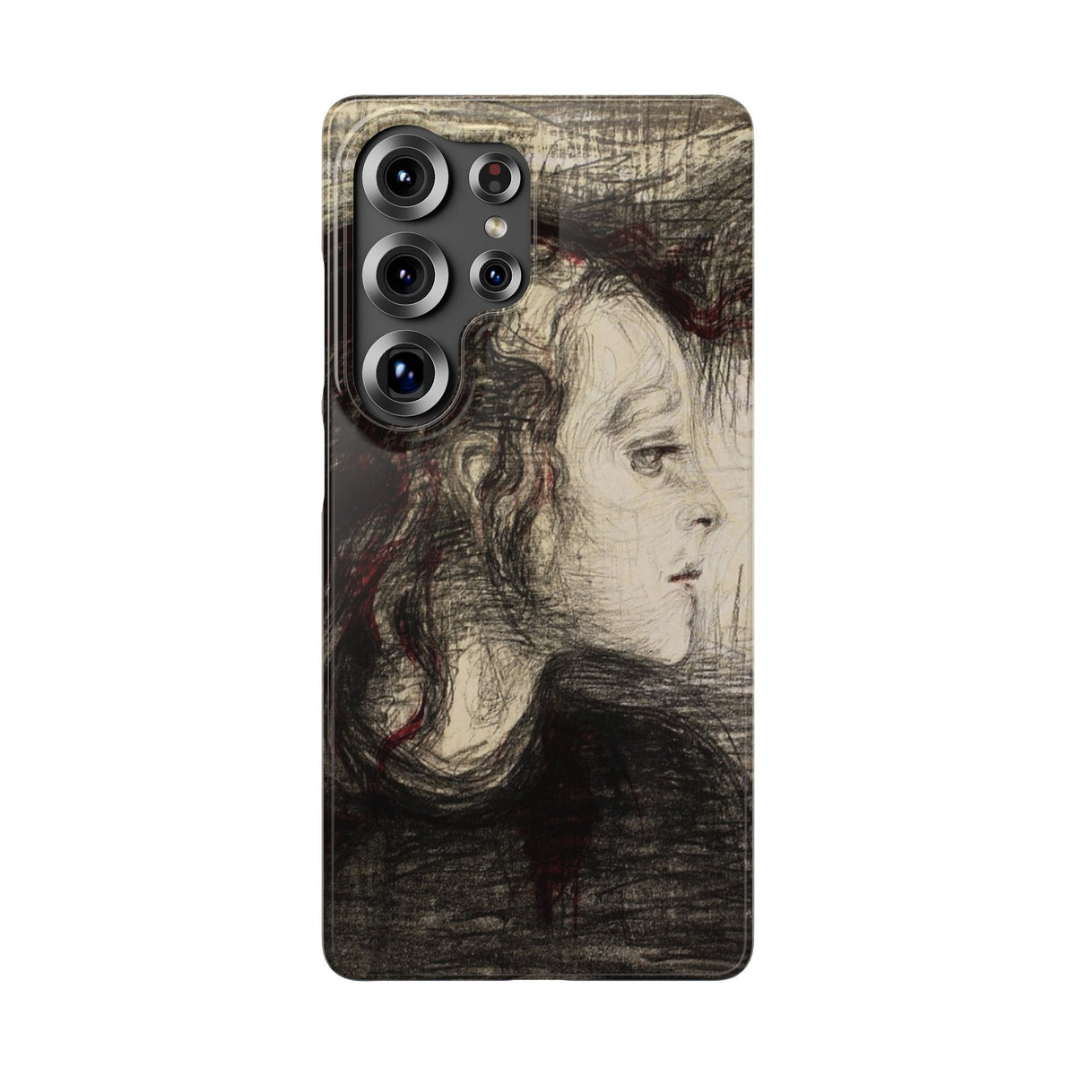 The Sick Child by Edvard Munch - Samsung Slim Case