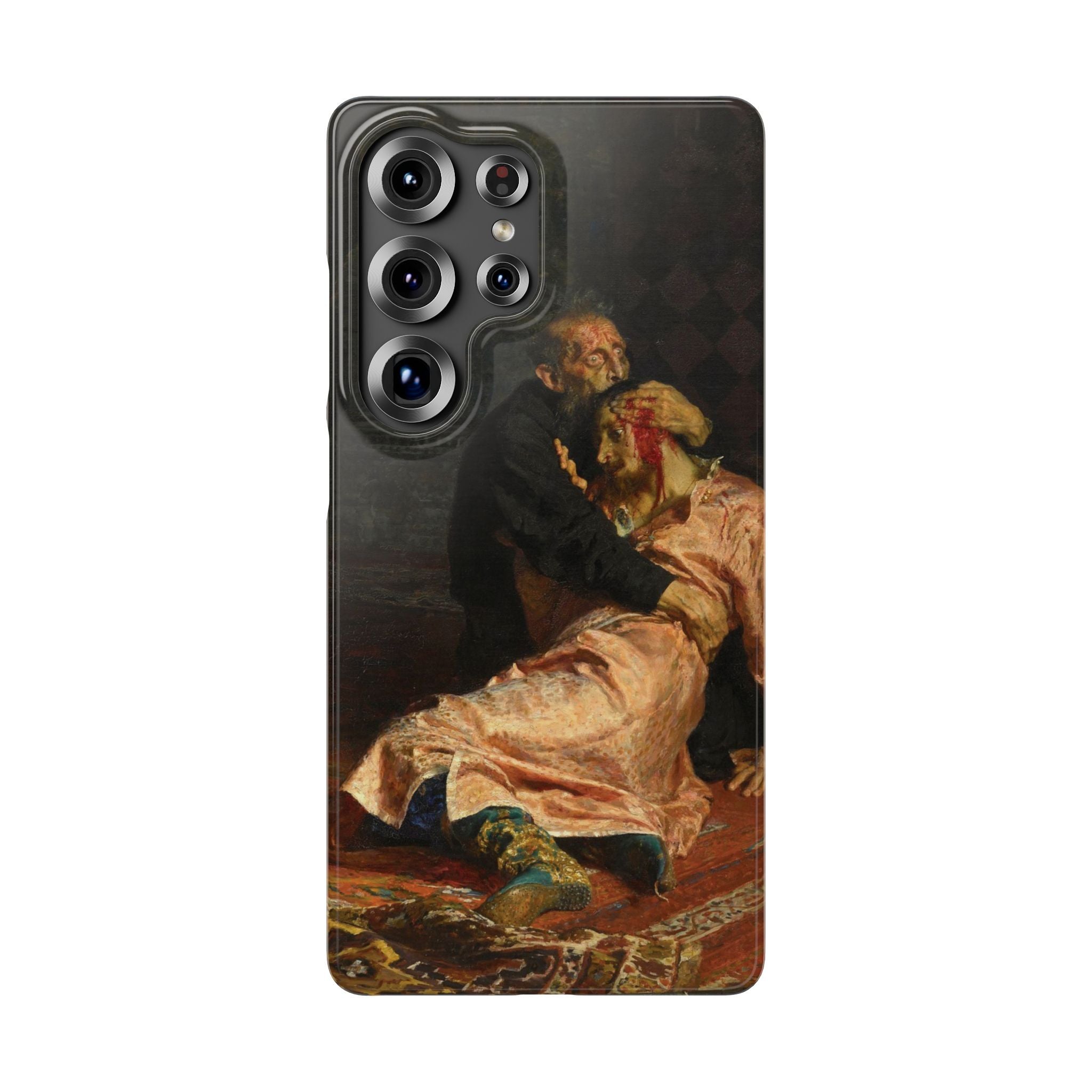 Ivan the Terrible and His Son by Ilya Repin - Samsung Slim Case