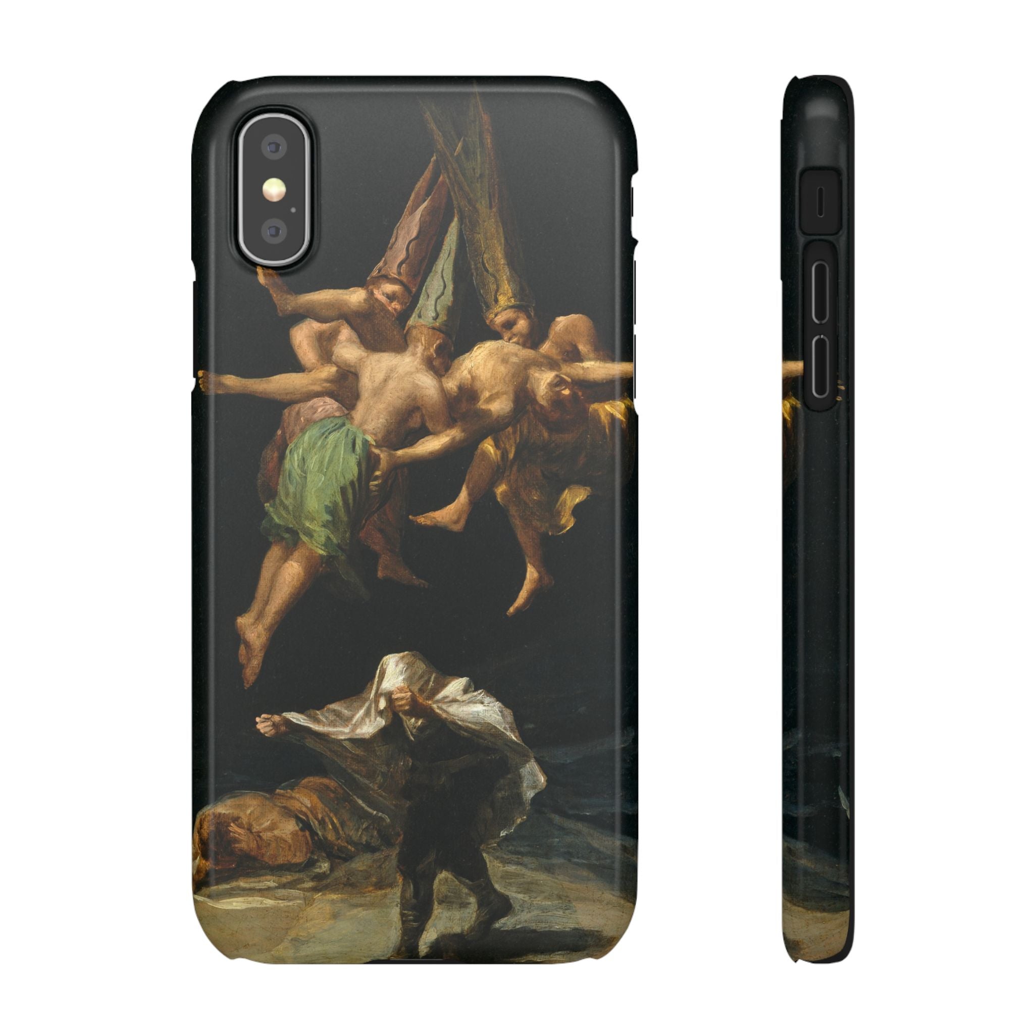 Witches’ Flight by Francisco de Goya - iPhone Slim Case