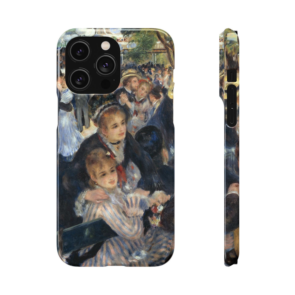 Le Moulin de la Galette by Pierre Auguste Renoir - iPhone Slim Case