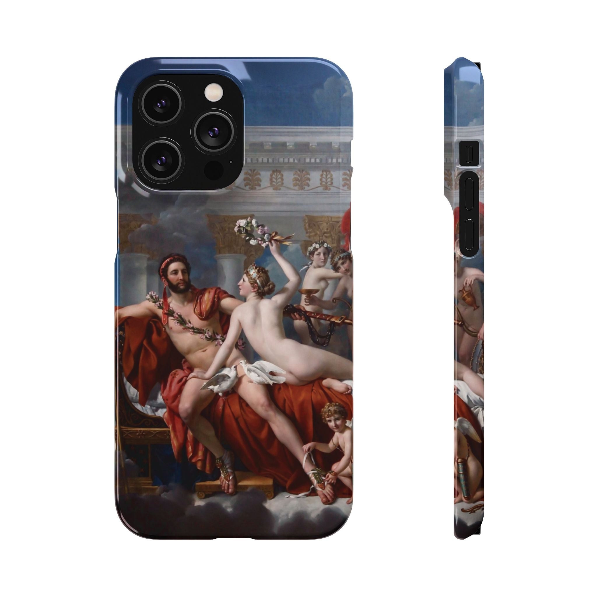 The Death of Marat by Jacques-Louis David - iPhone Slim Case