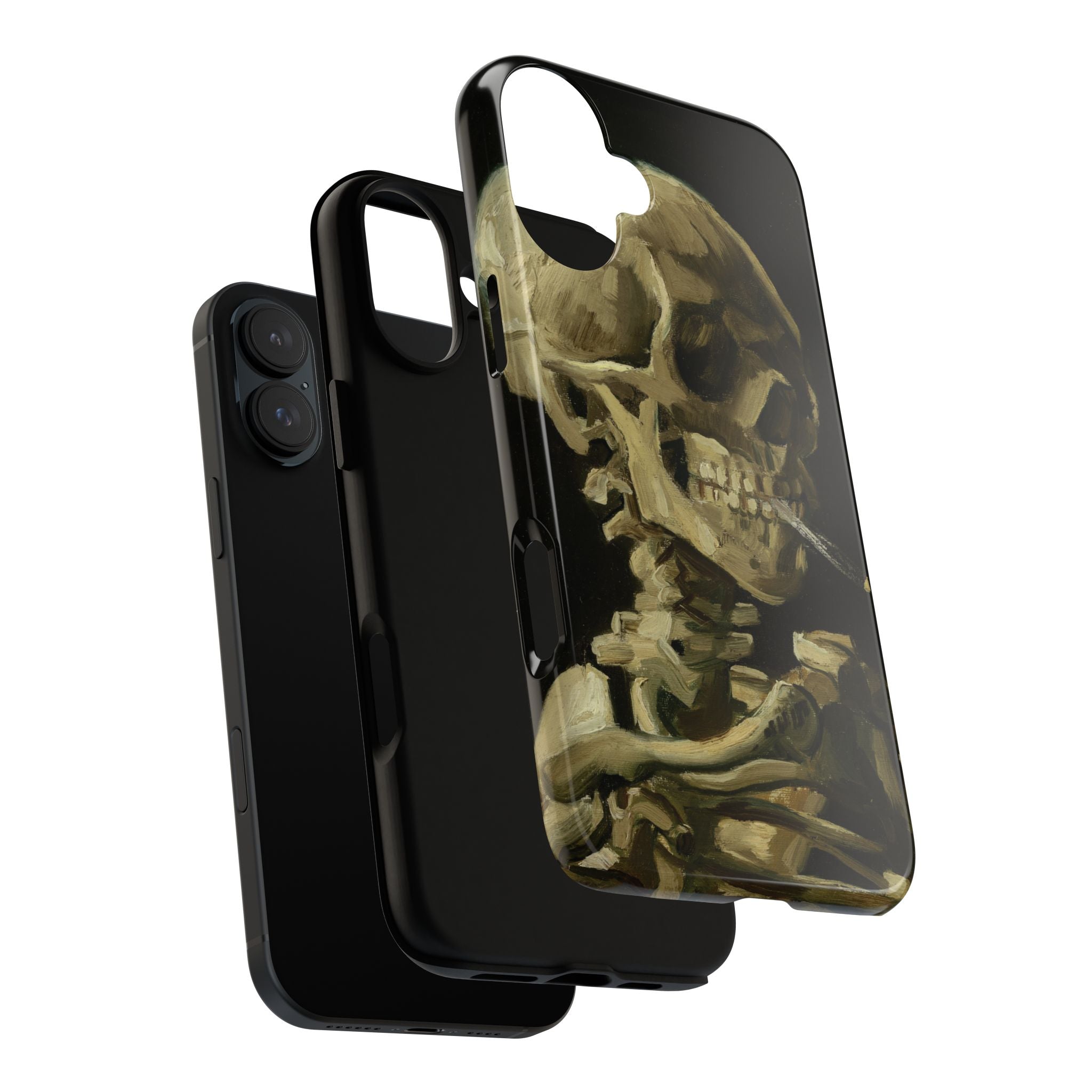 Head of a Skeleton with a Burning Cigarette by Vincent van Gogh - iPhone Tough Case