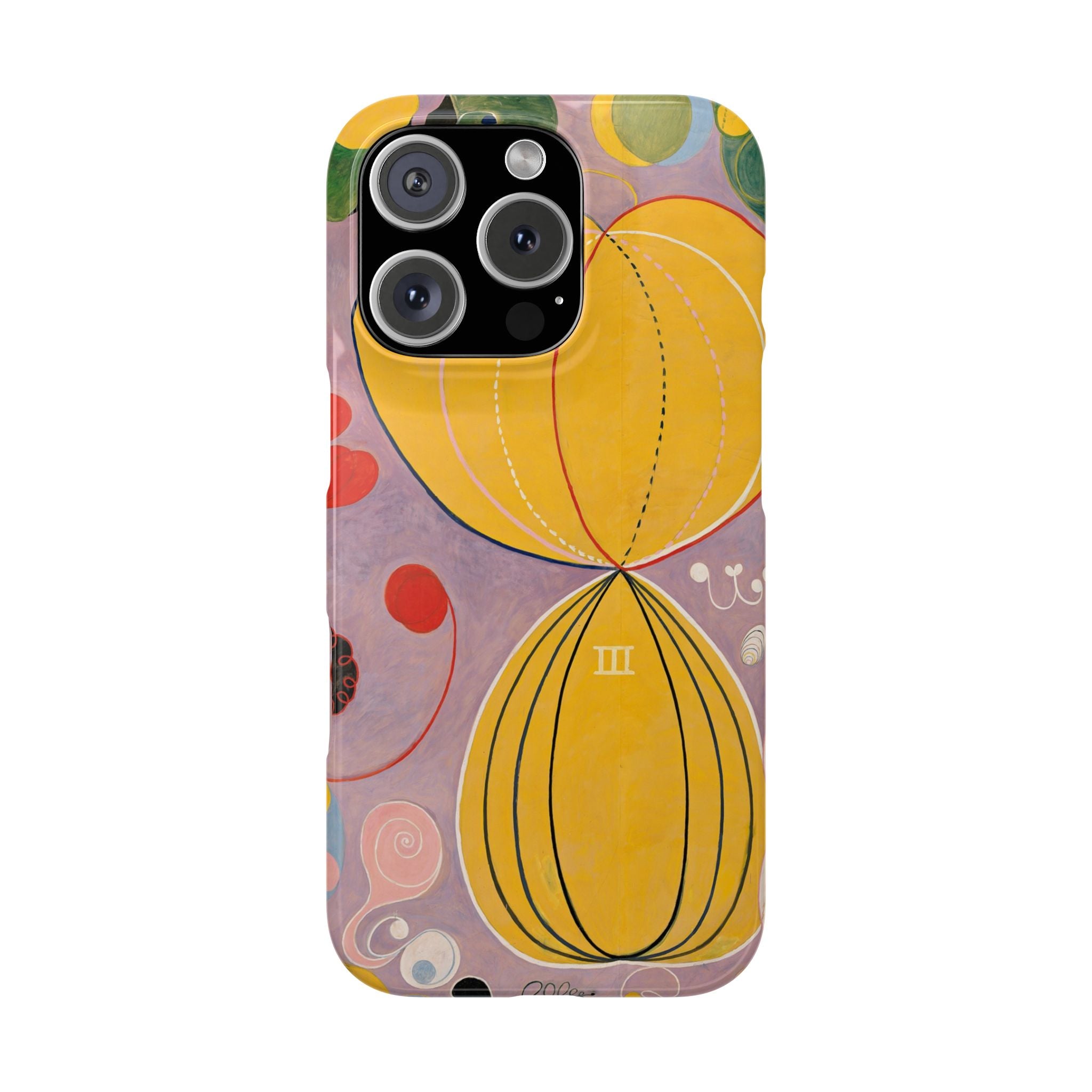 The Ten Largest No. 7, Adulthood by Hilma af Klint - iPhone Slim Case