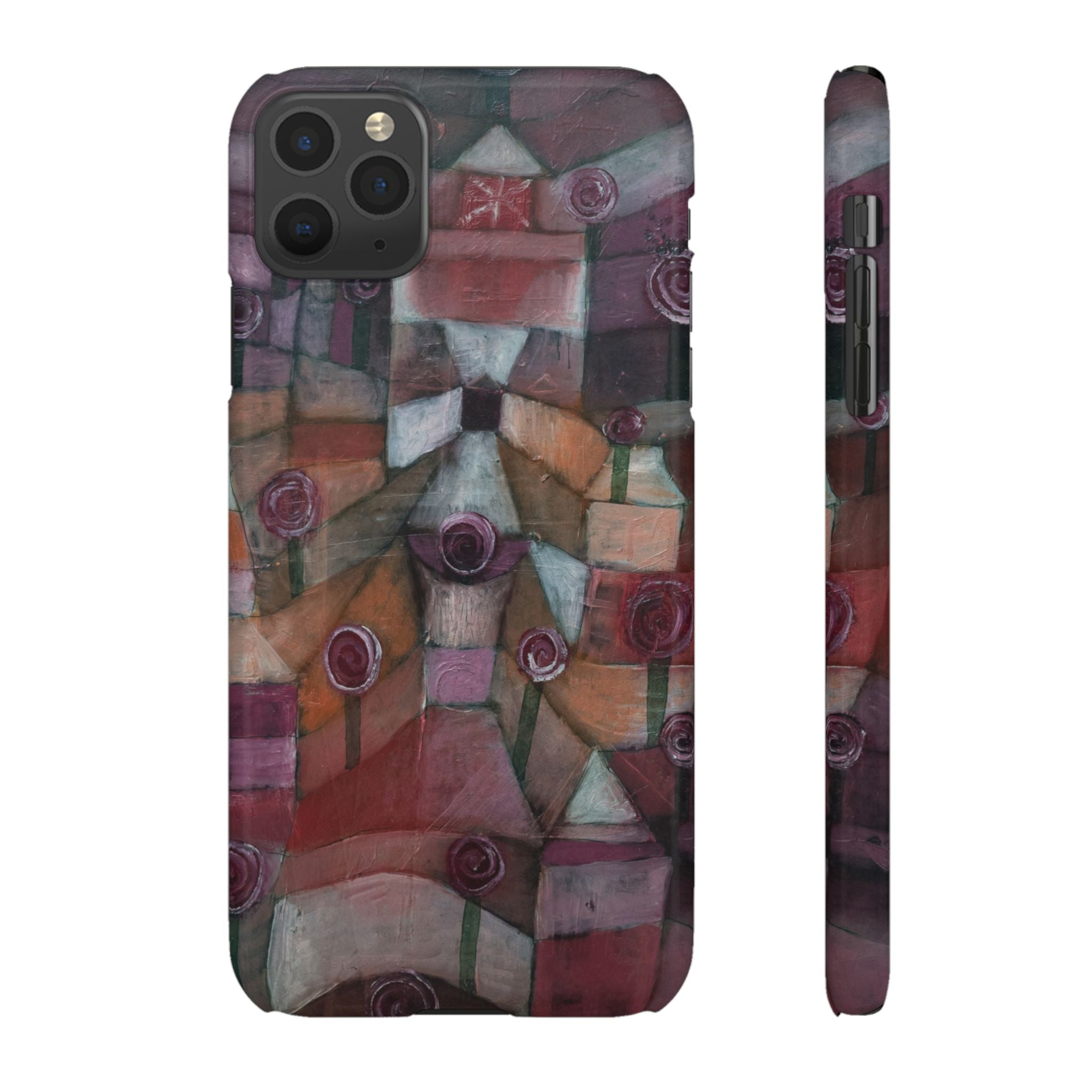Rose Garden by Paul Klee - iPhone Slim Case