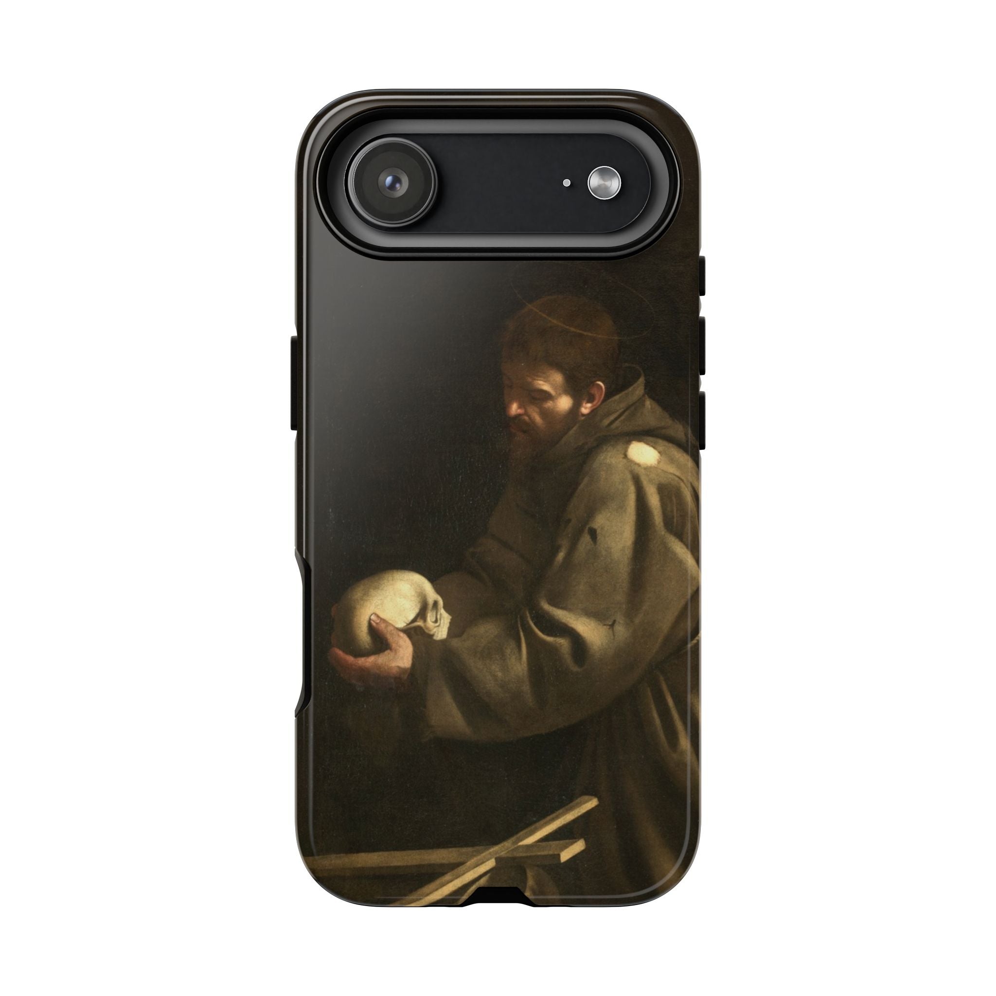 San Francesco in meditazione von Caravaggio – Robuste iPhone-Hülle