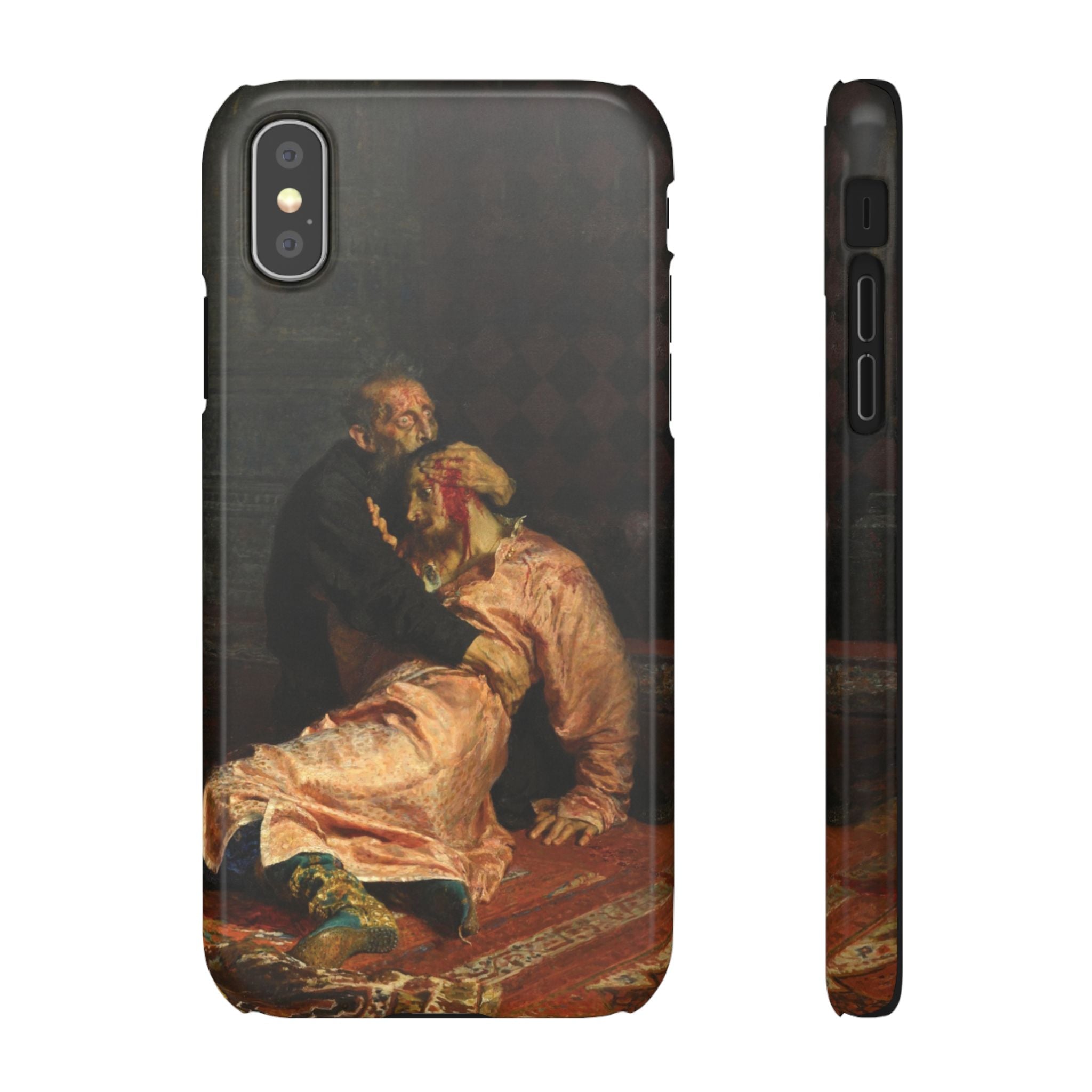 Ivan the Terrible and His Son by Ilya Repin - iPhone Slim Case