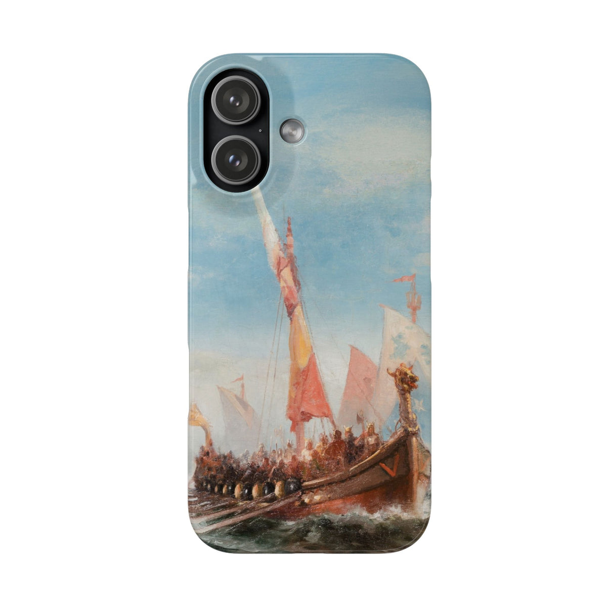 Viking Armada by Edward Moran - iPhone Slim Case