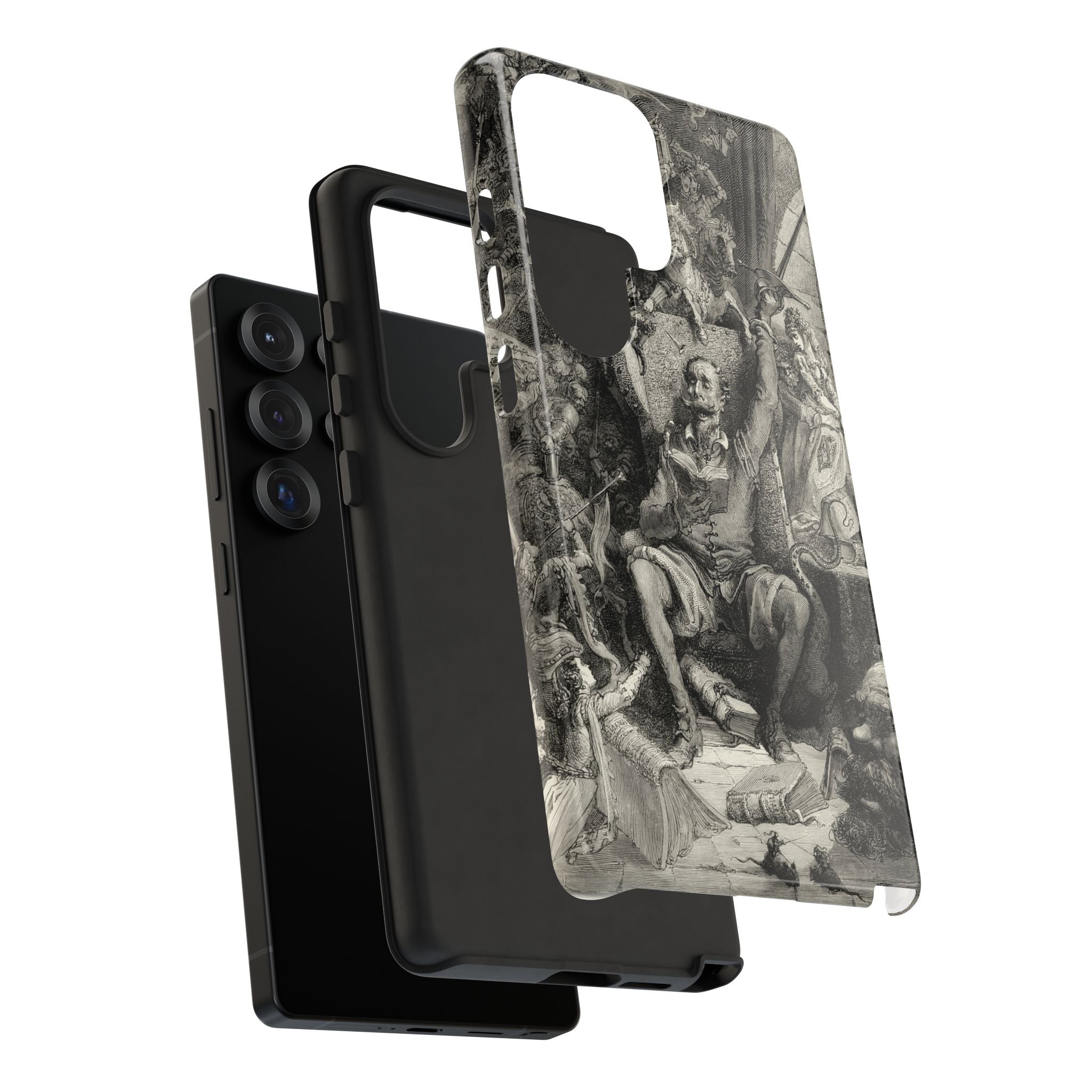 Don Quixote and His Visions by Gustave Doré - Samsung Tough Case