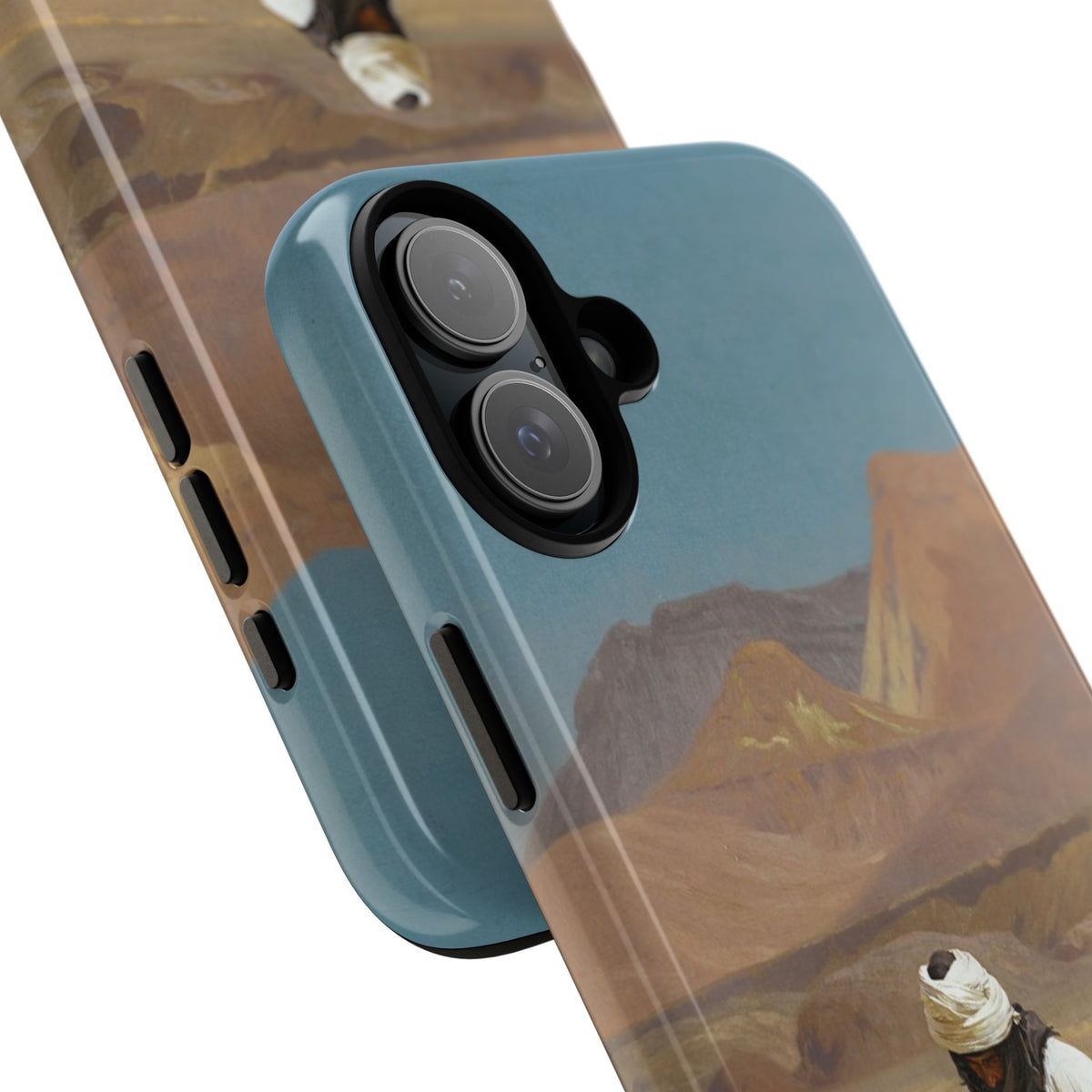 Rider and his Steed in the Desert by Jean-Leon Gerome - iPhone Tough Case