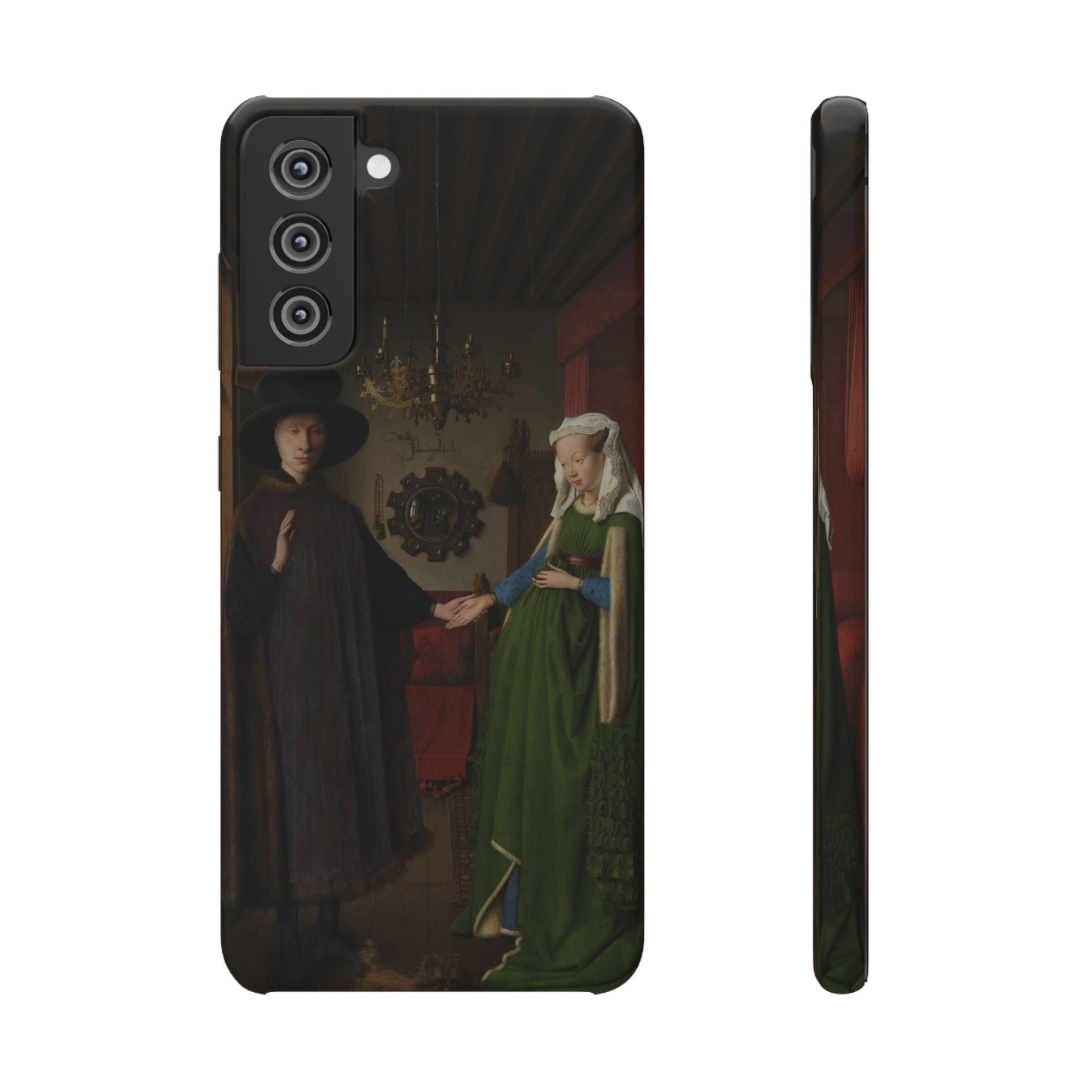 The Arnolfini Portrait by Jan van Eyck - Samsung Slim Case