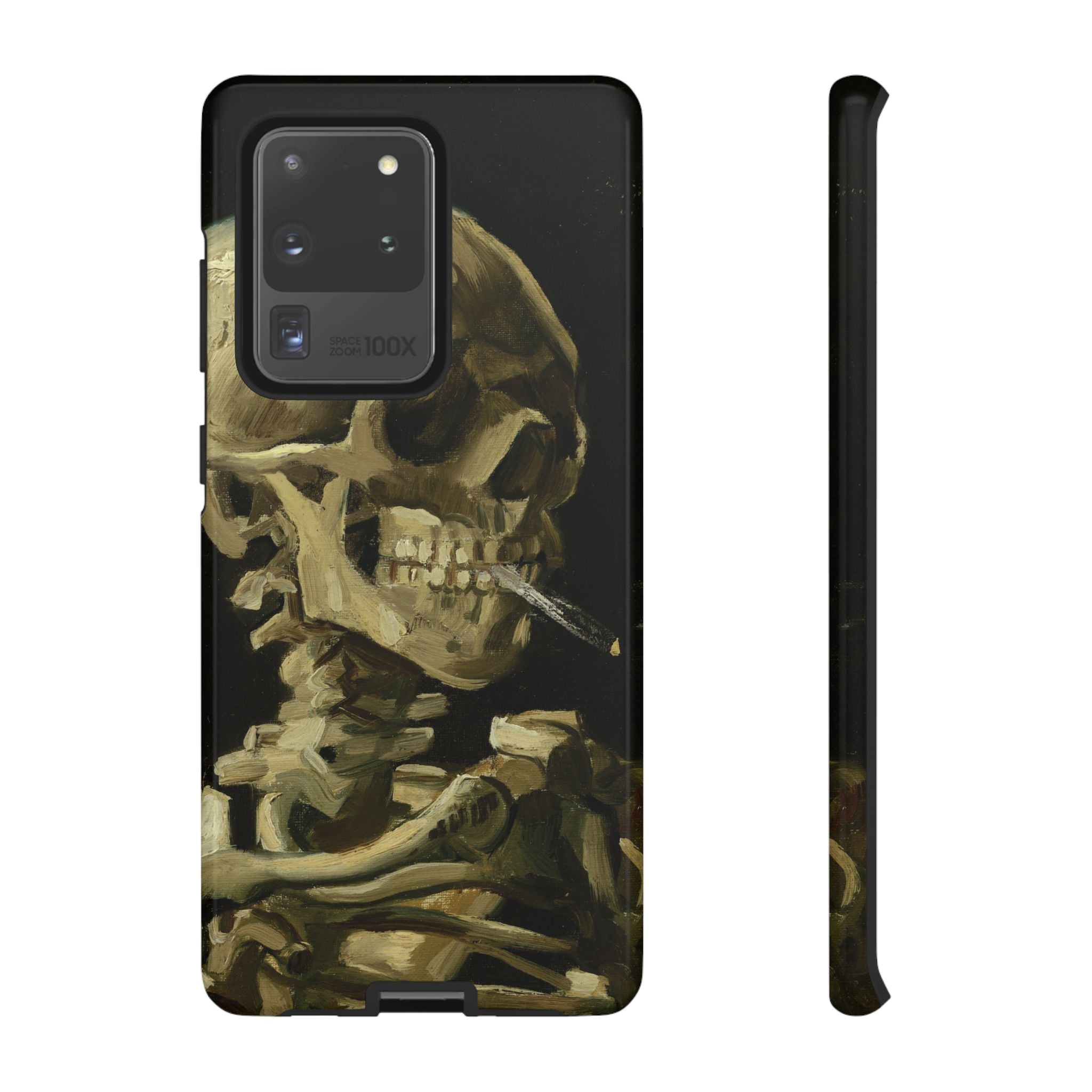 Head of a Skeleton with a Burning Cigarette by Vincent van Gogh - Samsung Tough Case