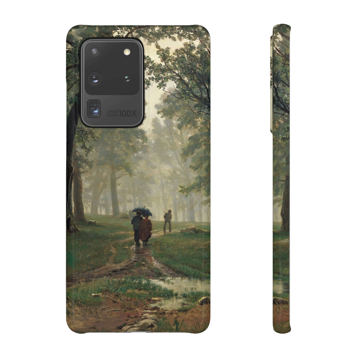 Rain in an Oak Forest by Ivan Ivanovich Shishkin - Samsung Slim Case