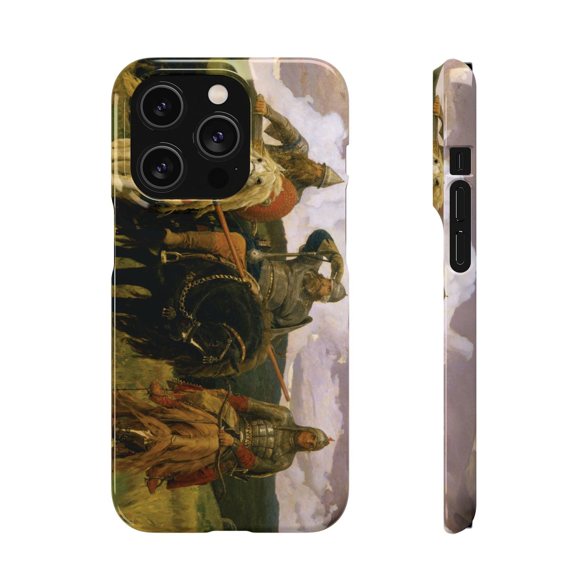 Bogatyrs by Viktor Vasnetsov - iPhone Slim Case