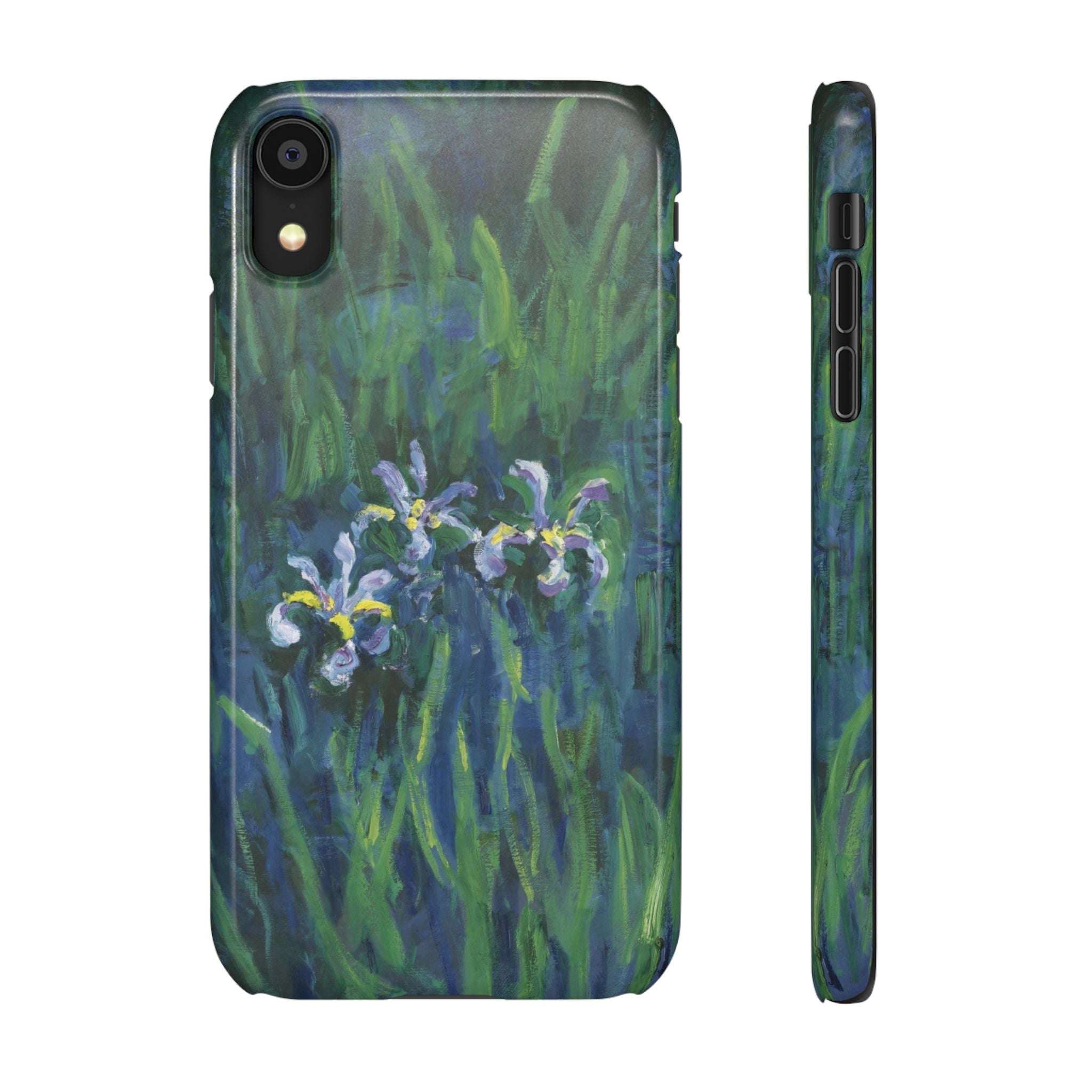Irises by Claude Monet - iPhone Slim Case