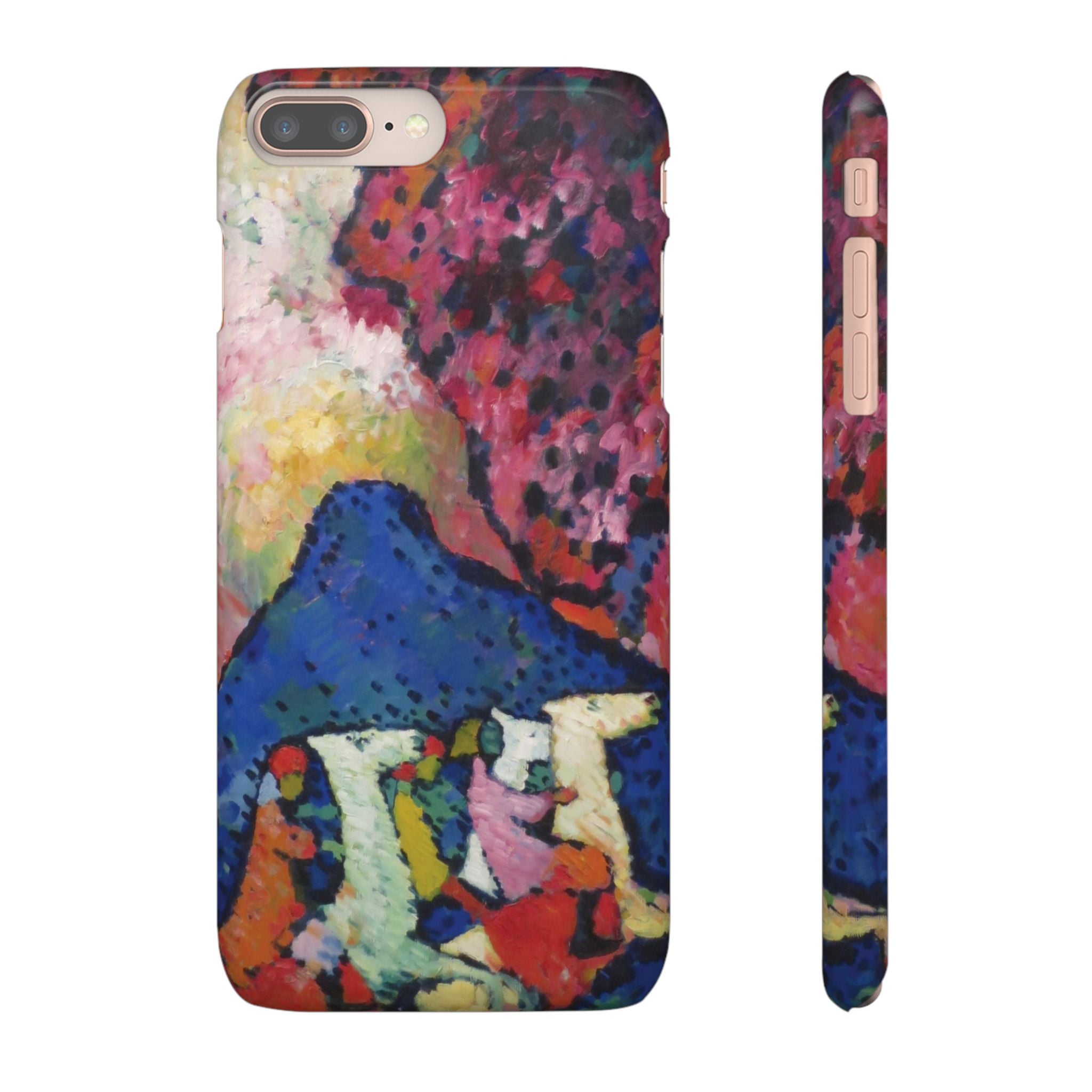 Blue Mountain by Vasily Kandinsky - iPhone Slim Case